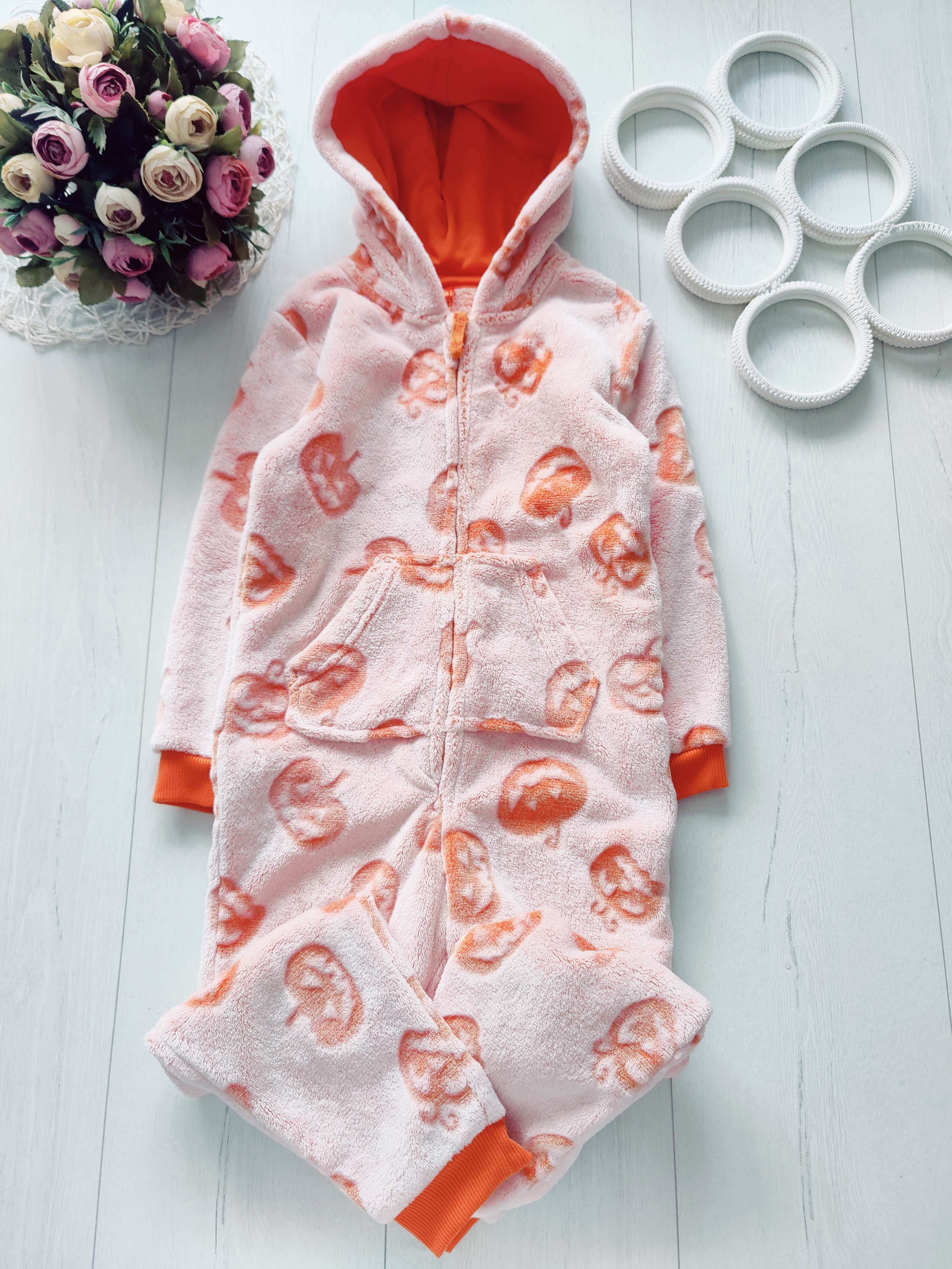 5,6 років, зріст 110,116 Кігурумі тепле на блискавці