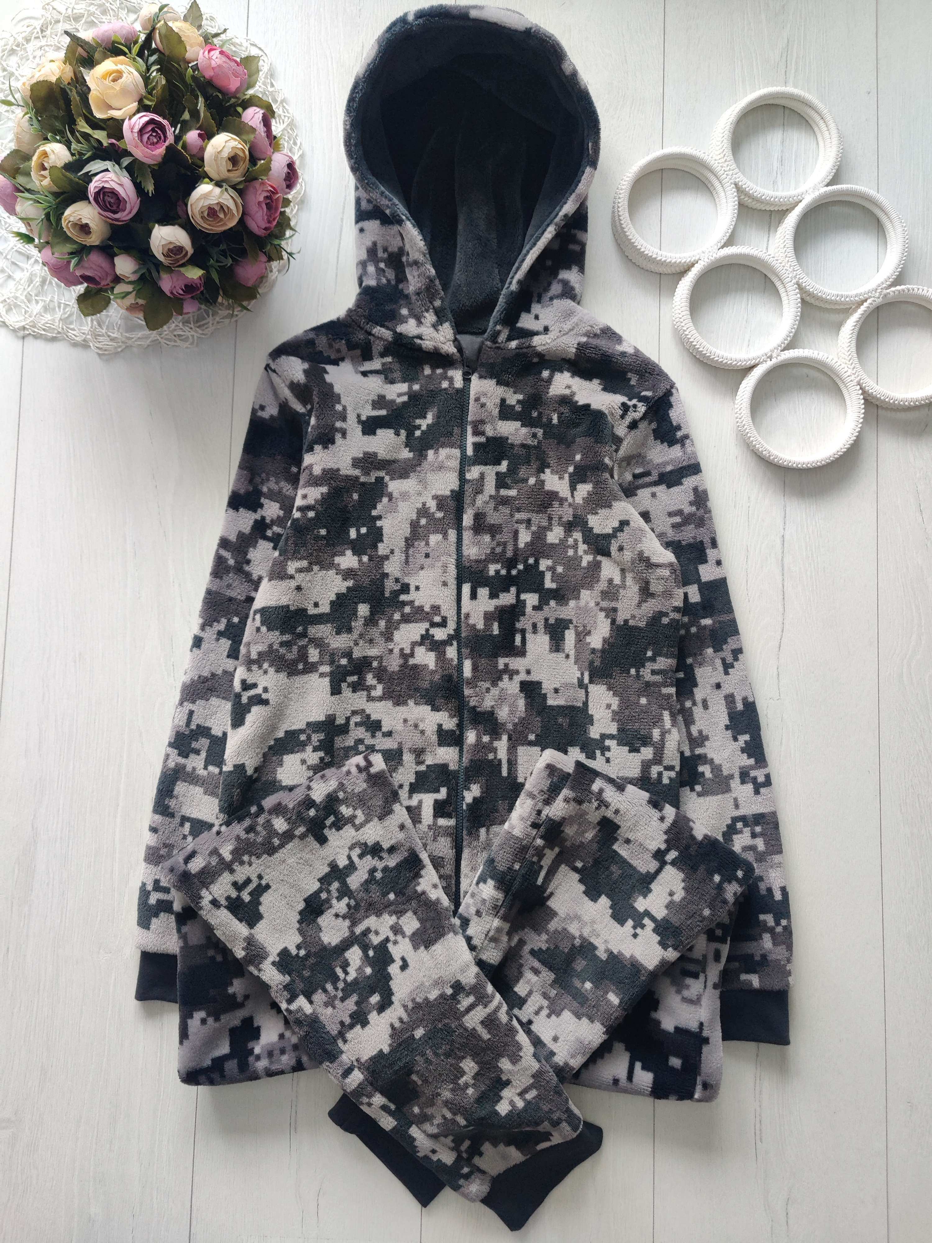 11,12 років, зріст 152 Тепле махрове кігурумі