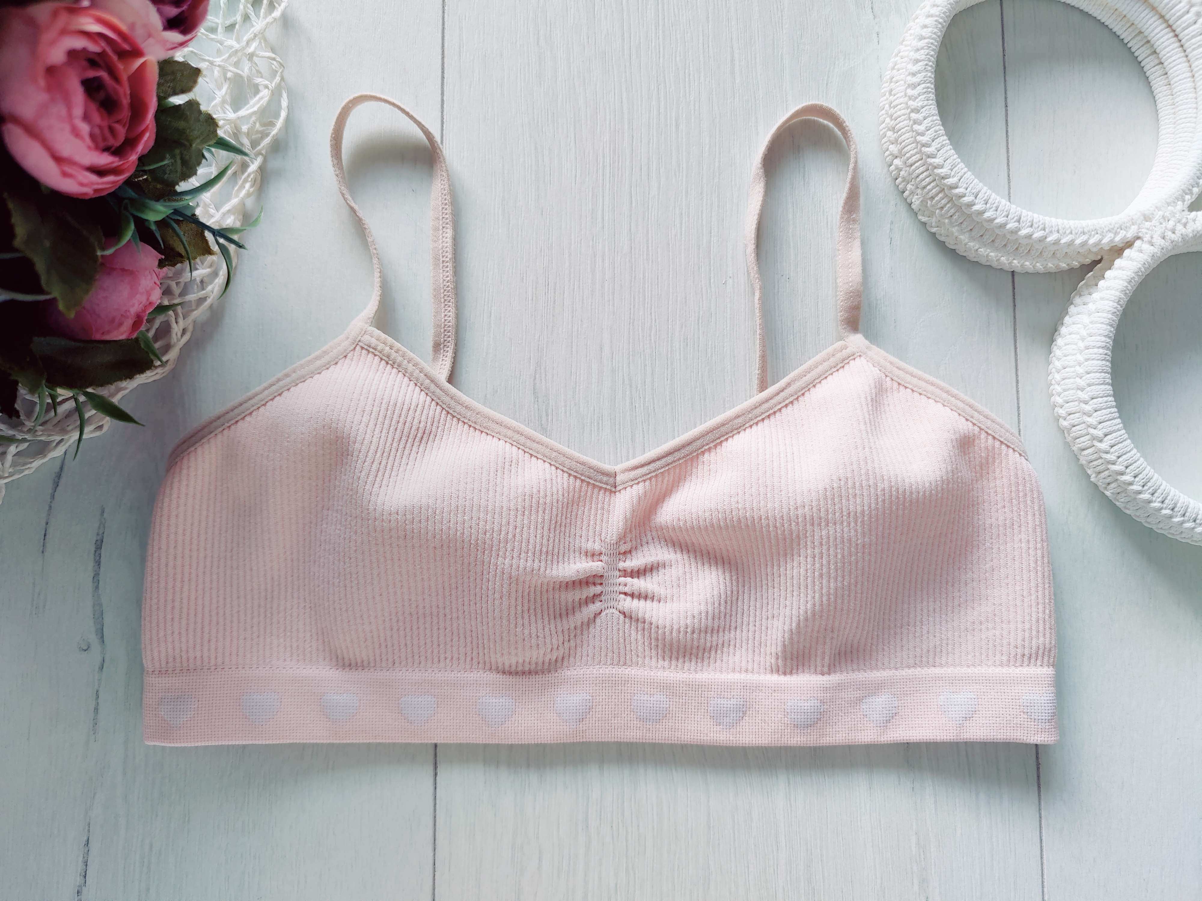 11,12 років, зріст 146,152 Ніжно рожевий топ для дівчинки