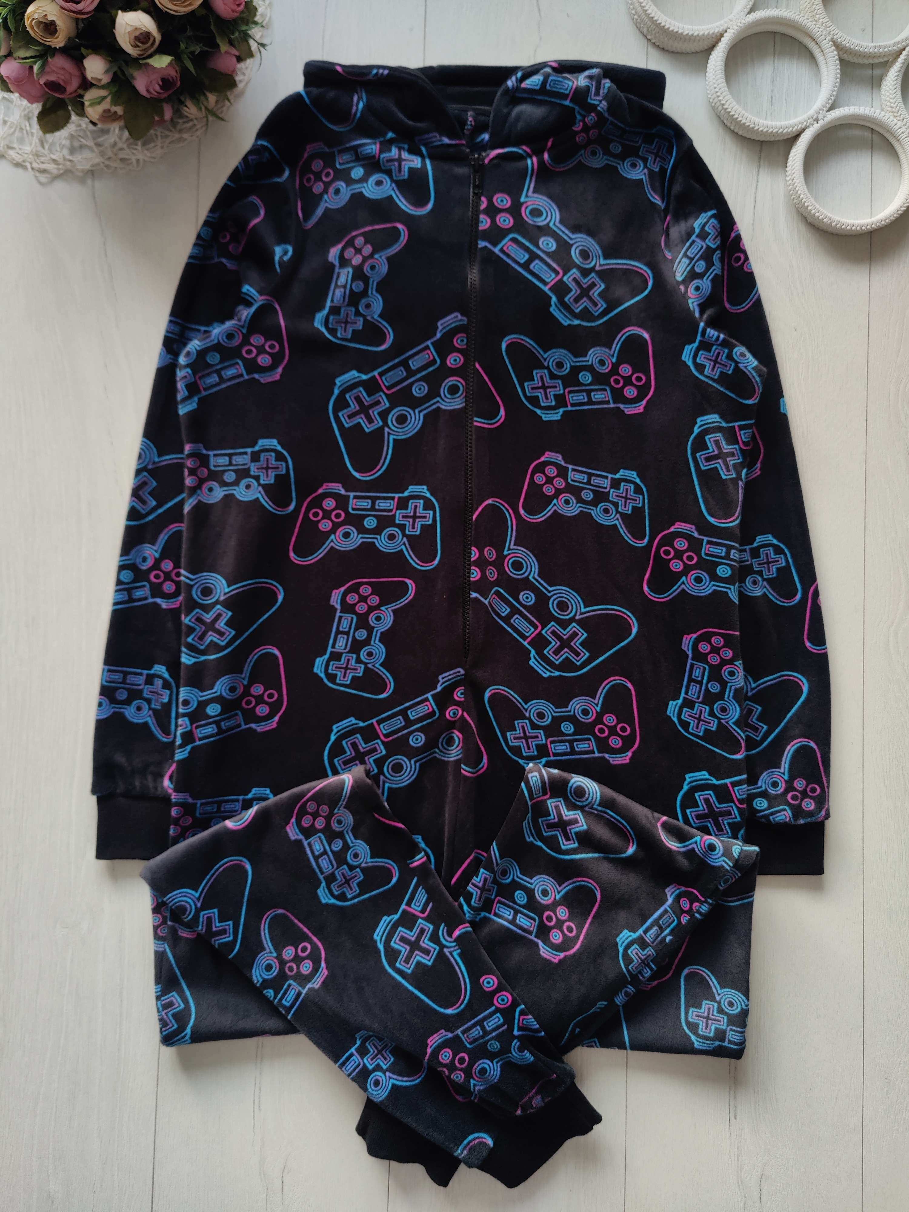 13 років, зріст 158 Тепла піжама для хлопчика кігурумі