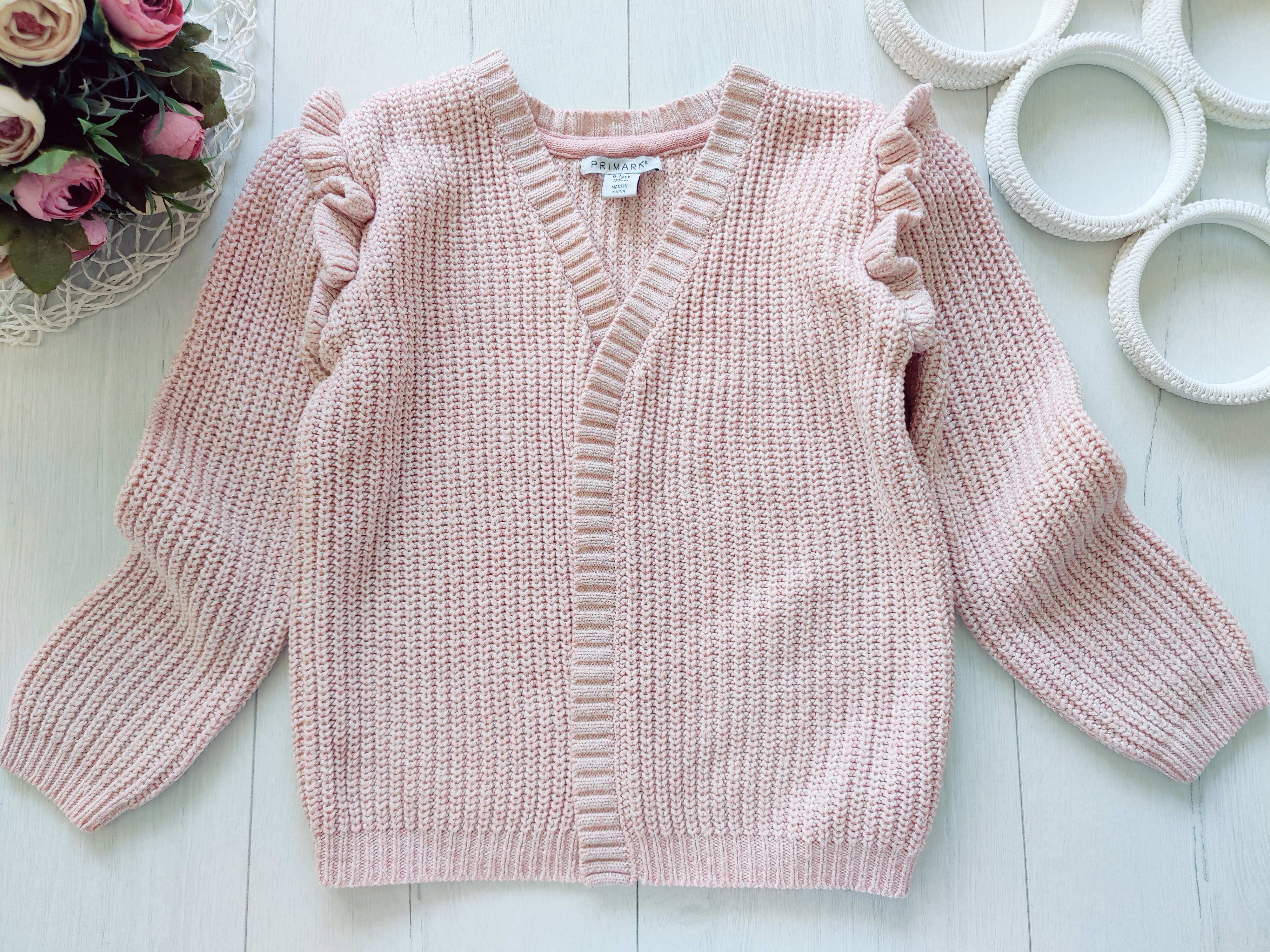 6,7 років, зріст 122 В'язаний кардиган