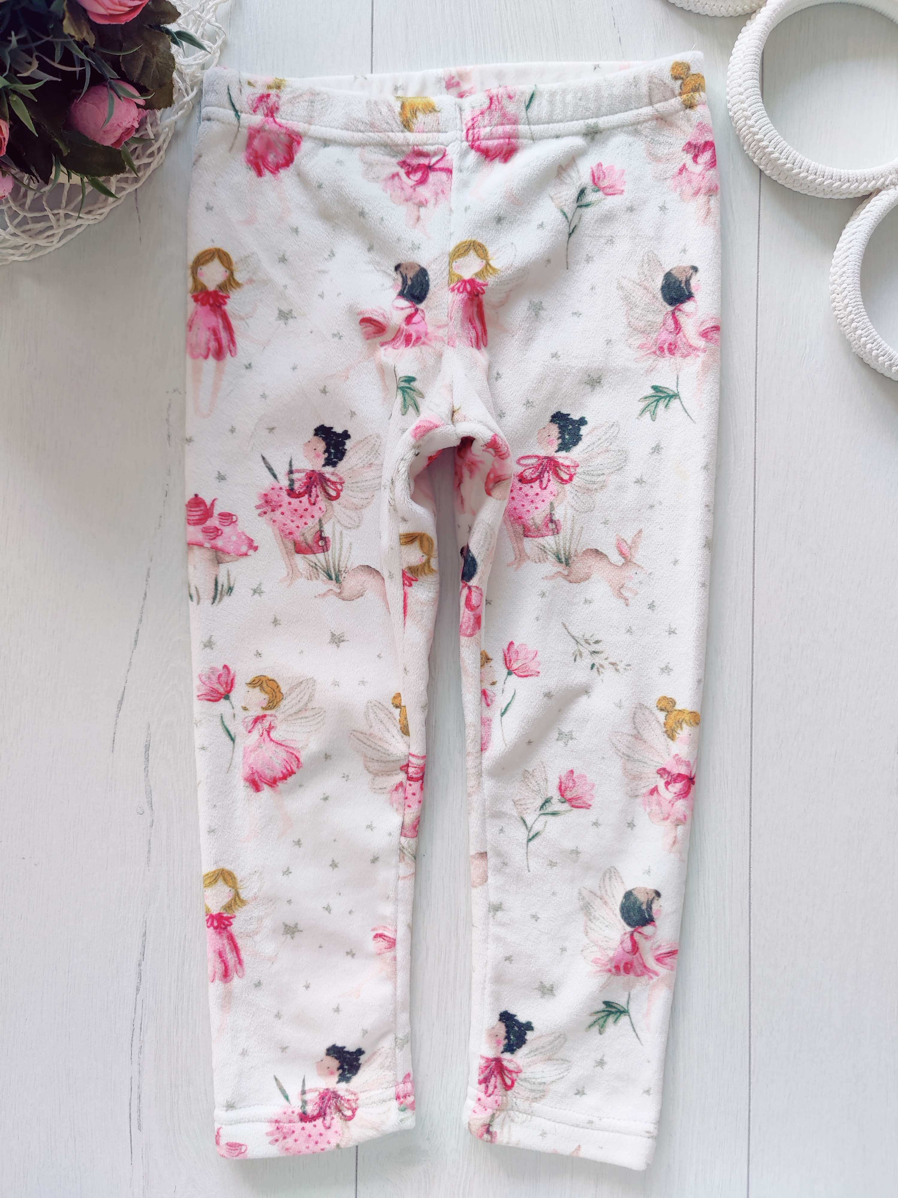 3,4 роки, зріст 104 Теплі лосини для дівчинки