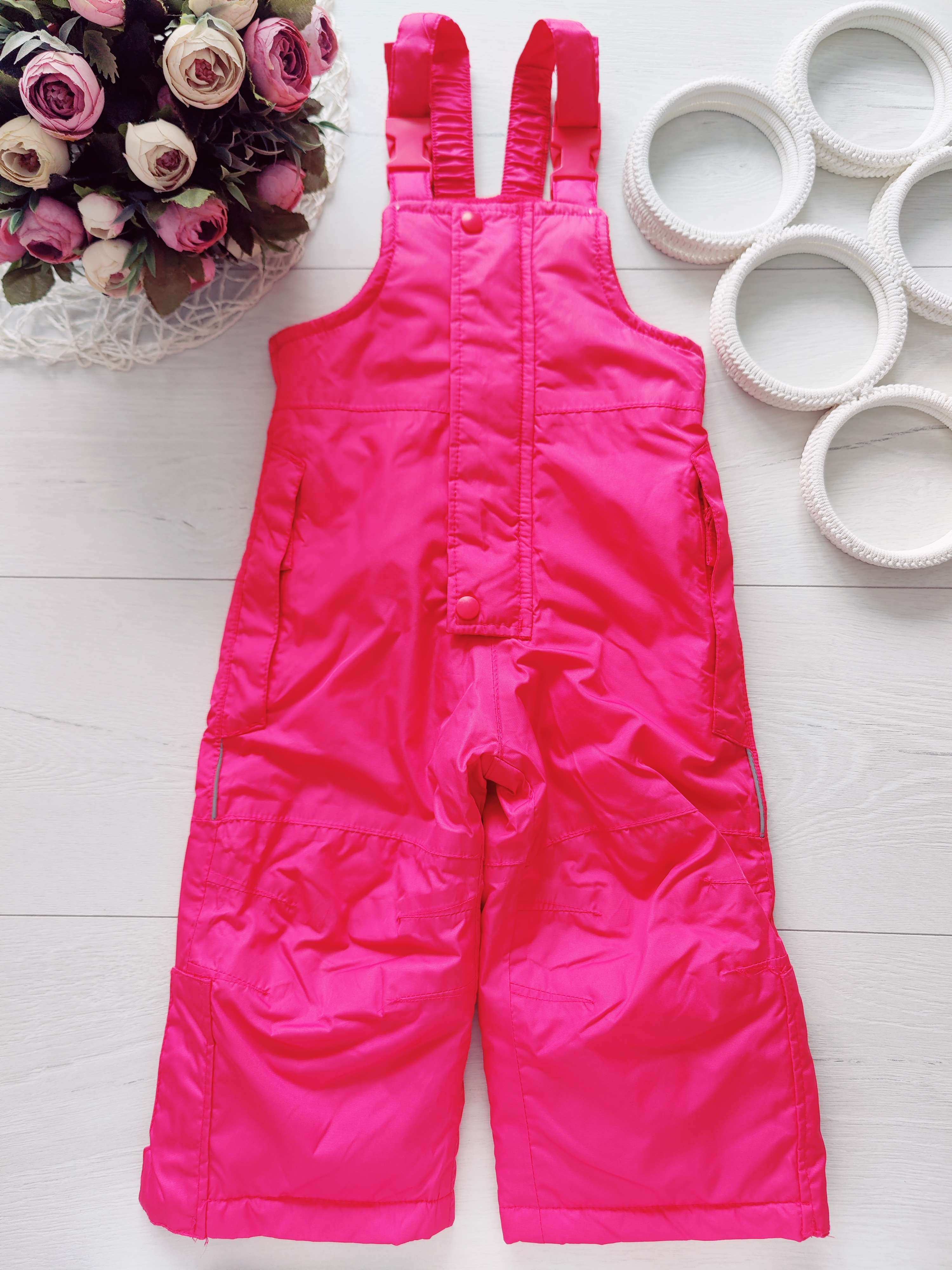 9,12 міс, зріст 74,80 Зимовий напівкомбінезон на синтепоні