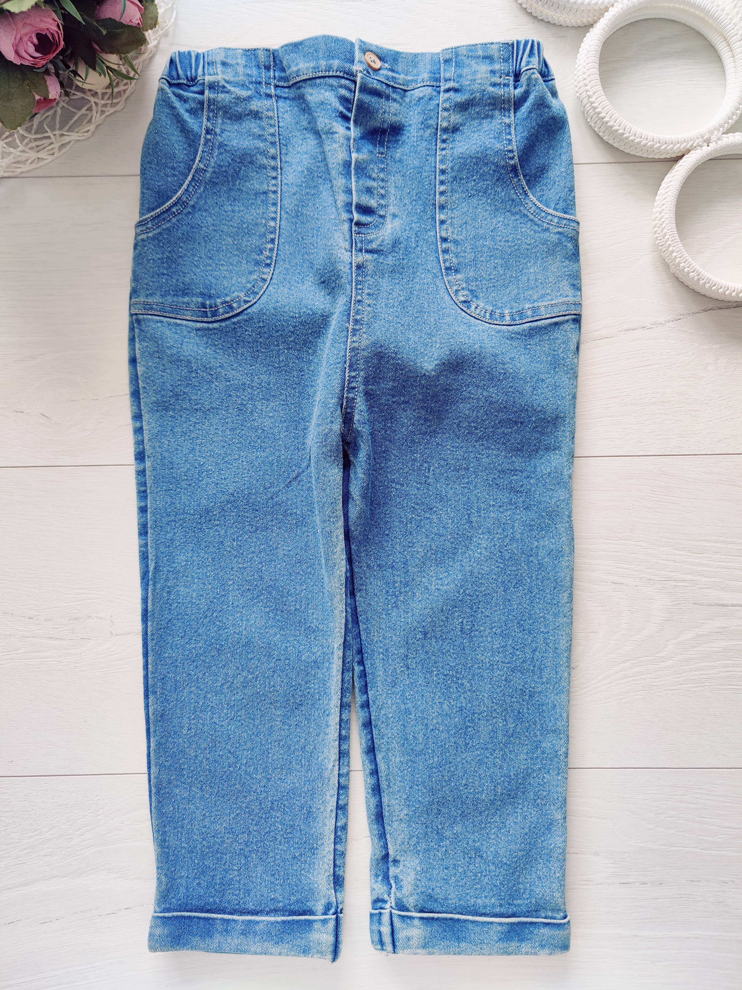 2,3 года, рост 92,98 Джинсы для девочки
