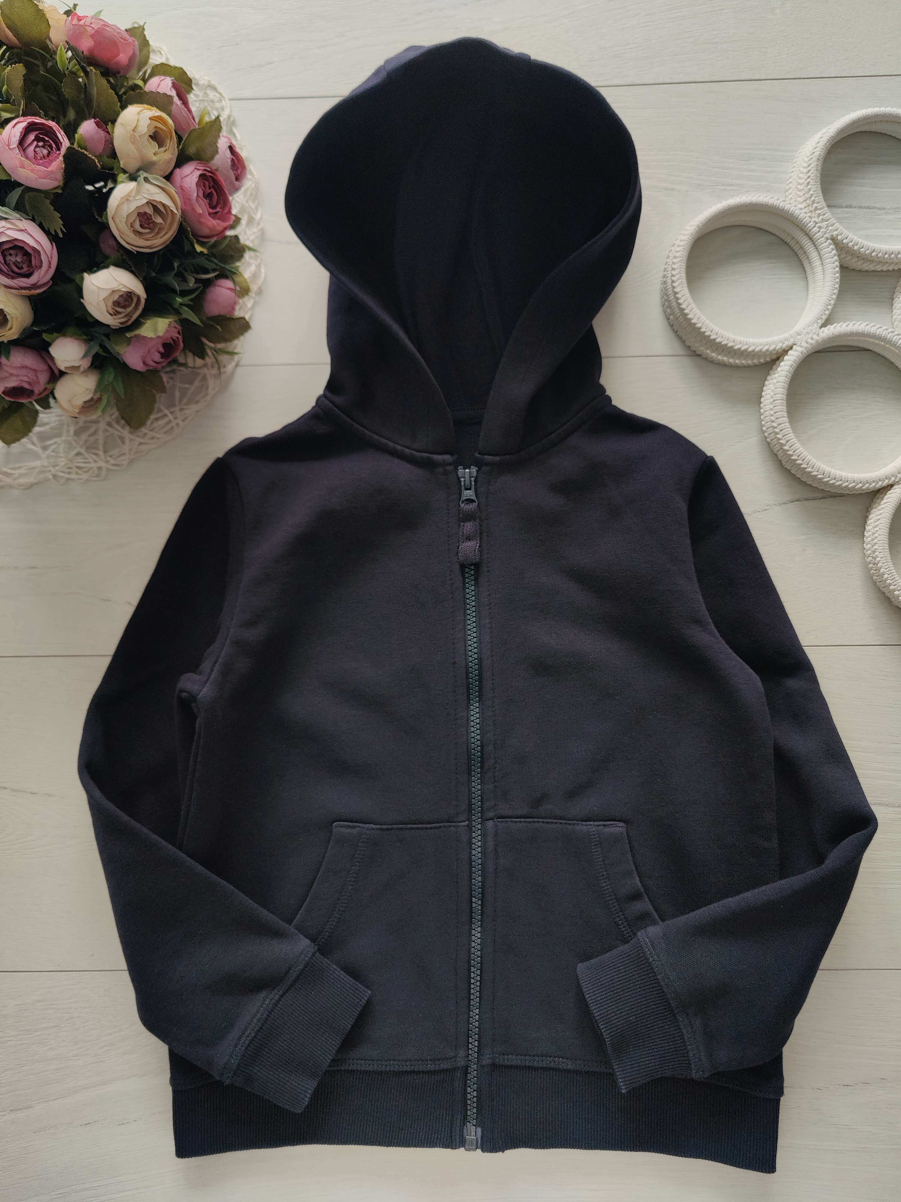 7,8 років, зріст 122,128 Кофта на блискавці, фліс