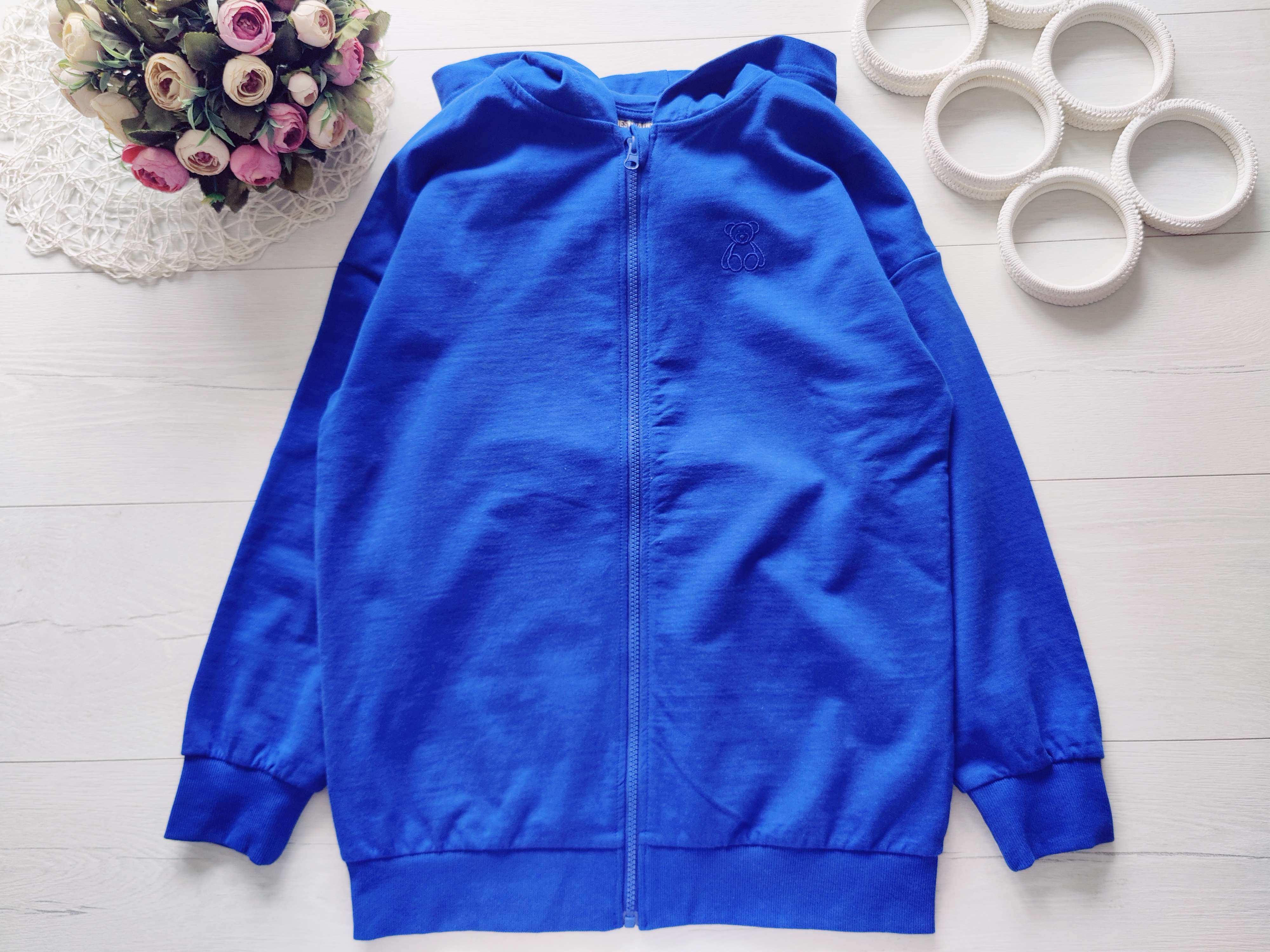 11,12 років, зріст 146,152 Кофта на блискавці