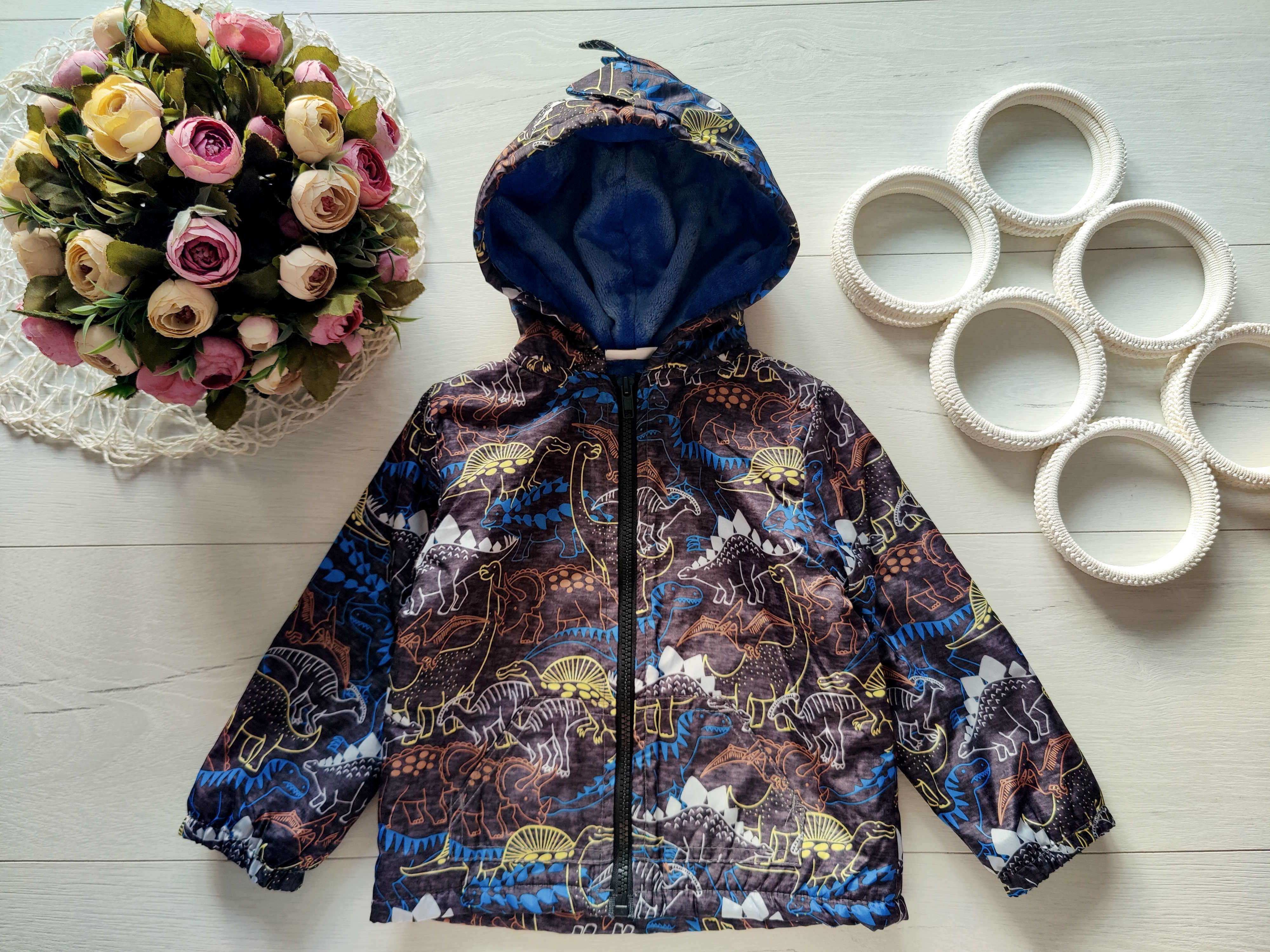 2 роки, зріст 92 Курточка-вітрівка демі з утепленням