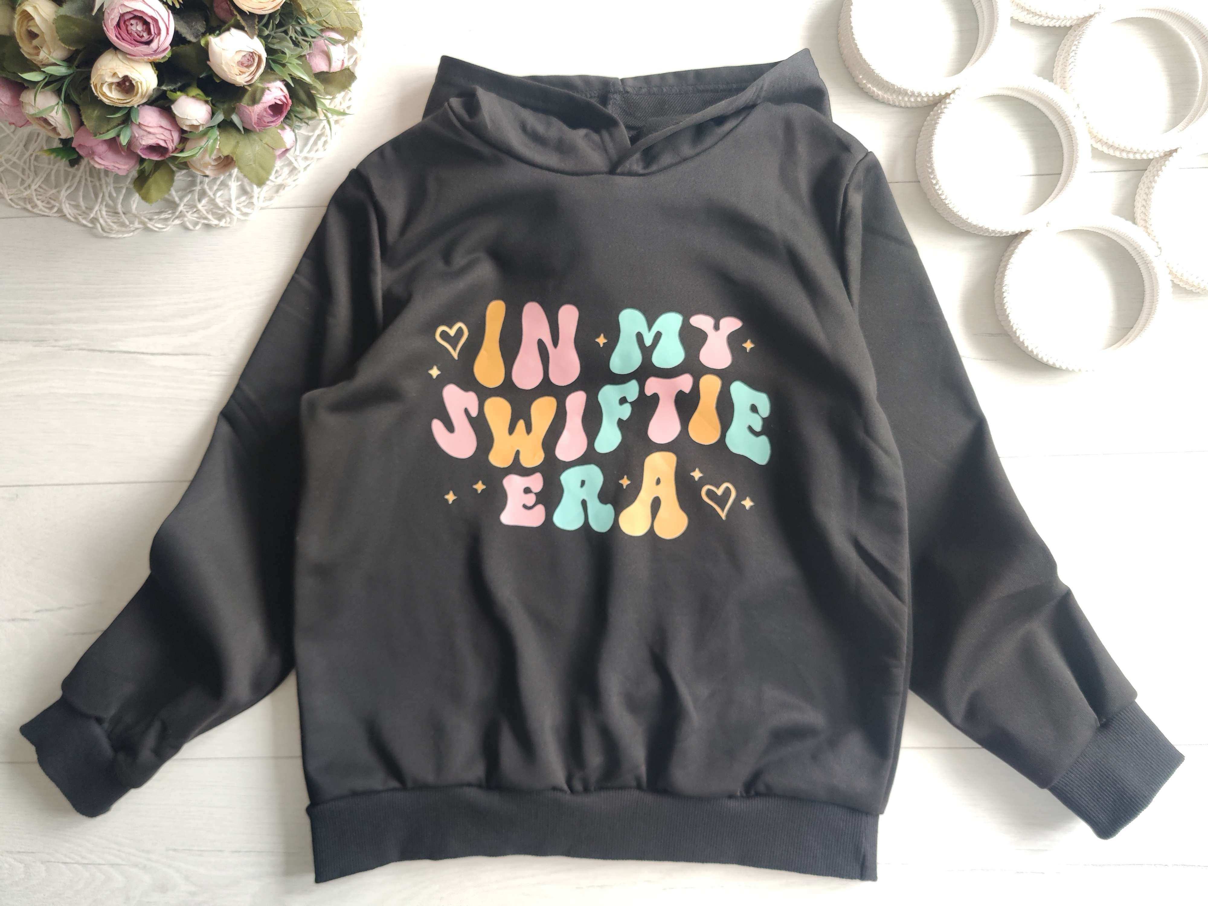 9,10 років, зріст 134,140 Кофта з капюшоном для дівчинки