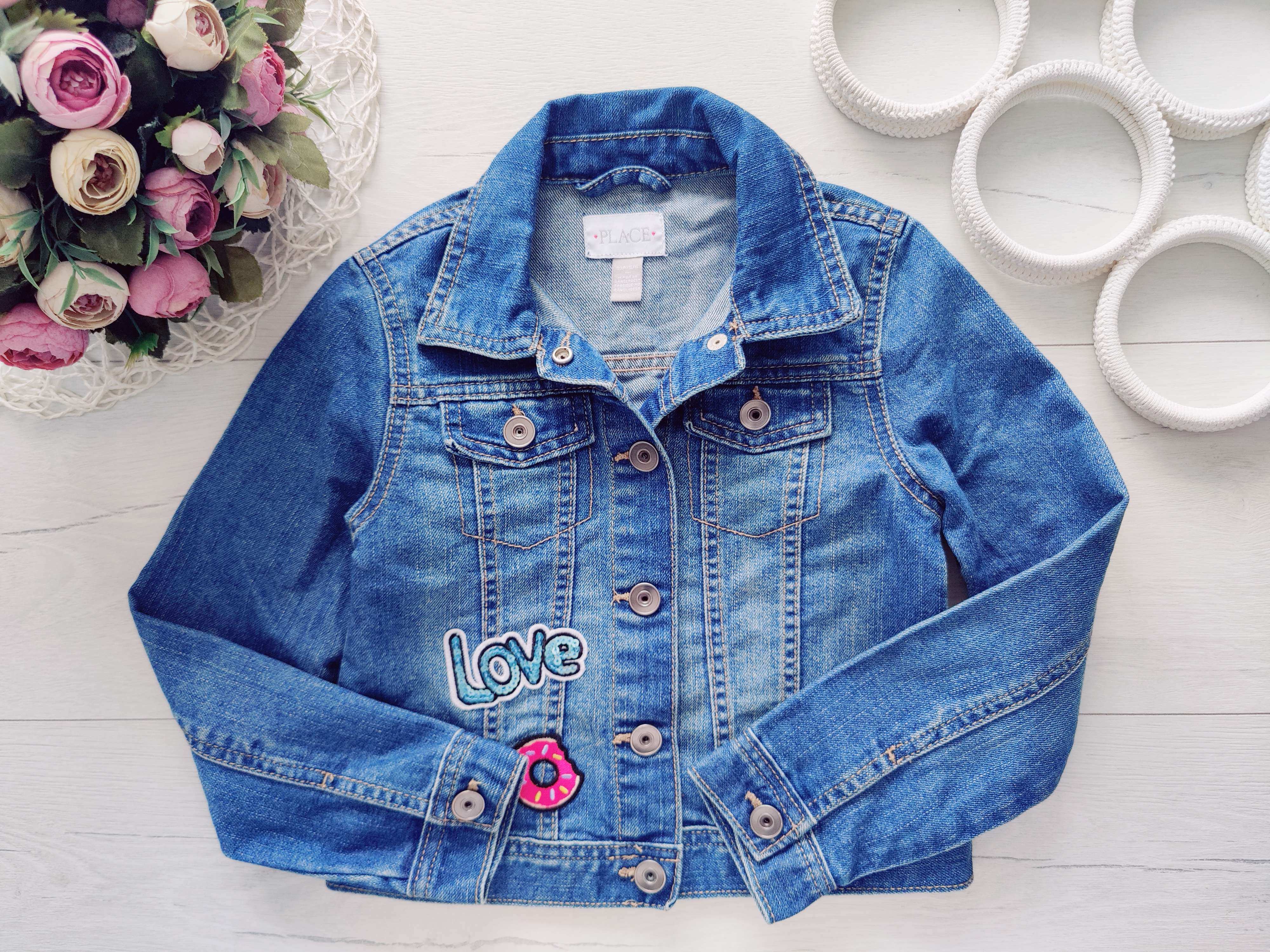 5,6 років, зріст 110,116 Джинсівка з поні єдиноріг