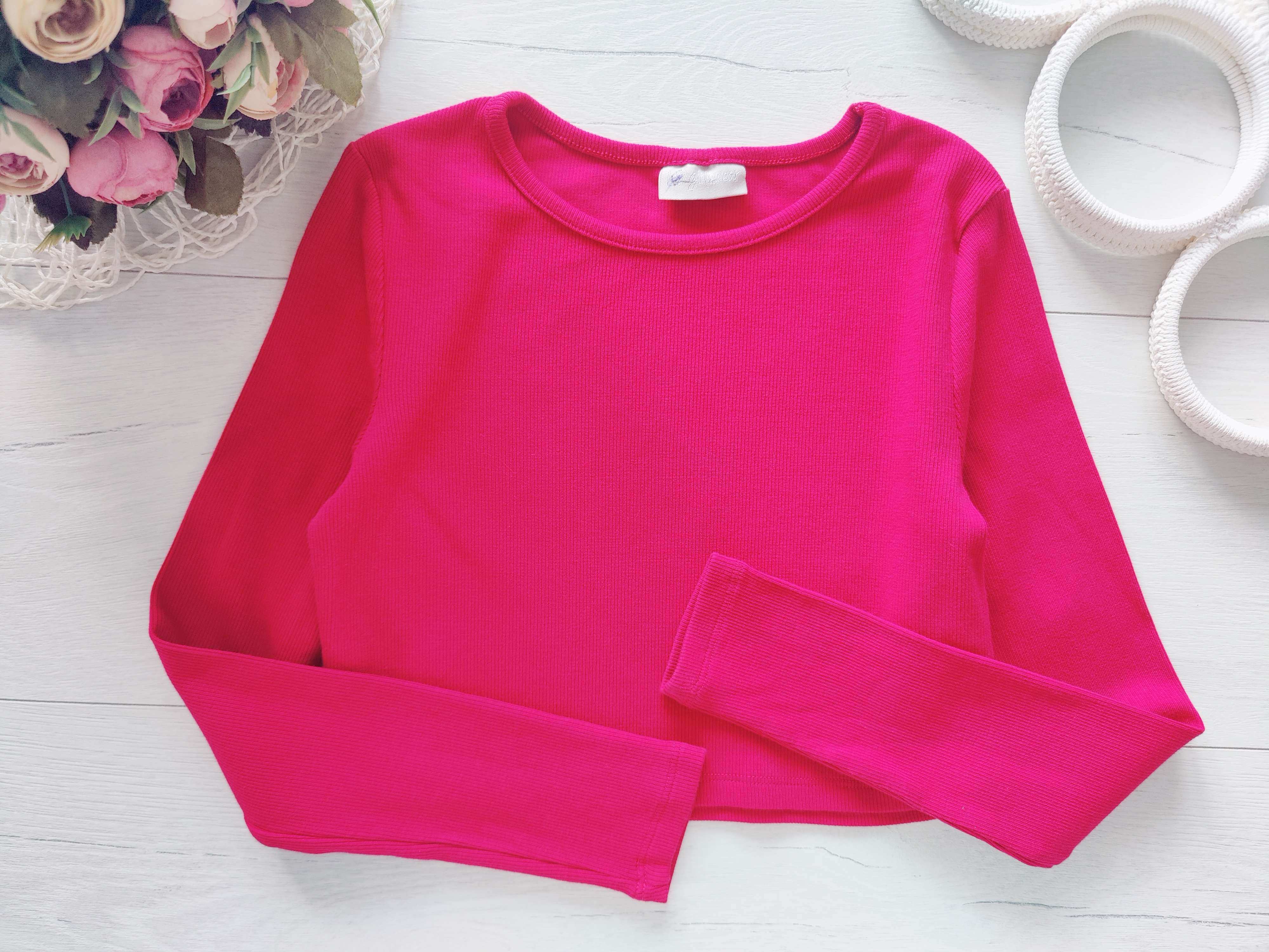 10 років, зріст 140 Лонгслів у рубчик