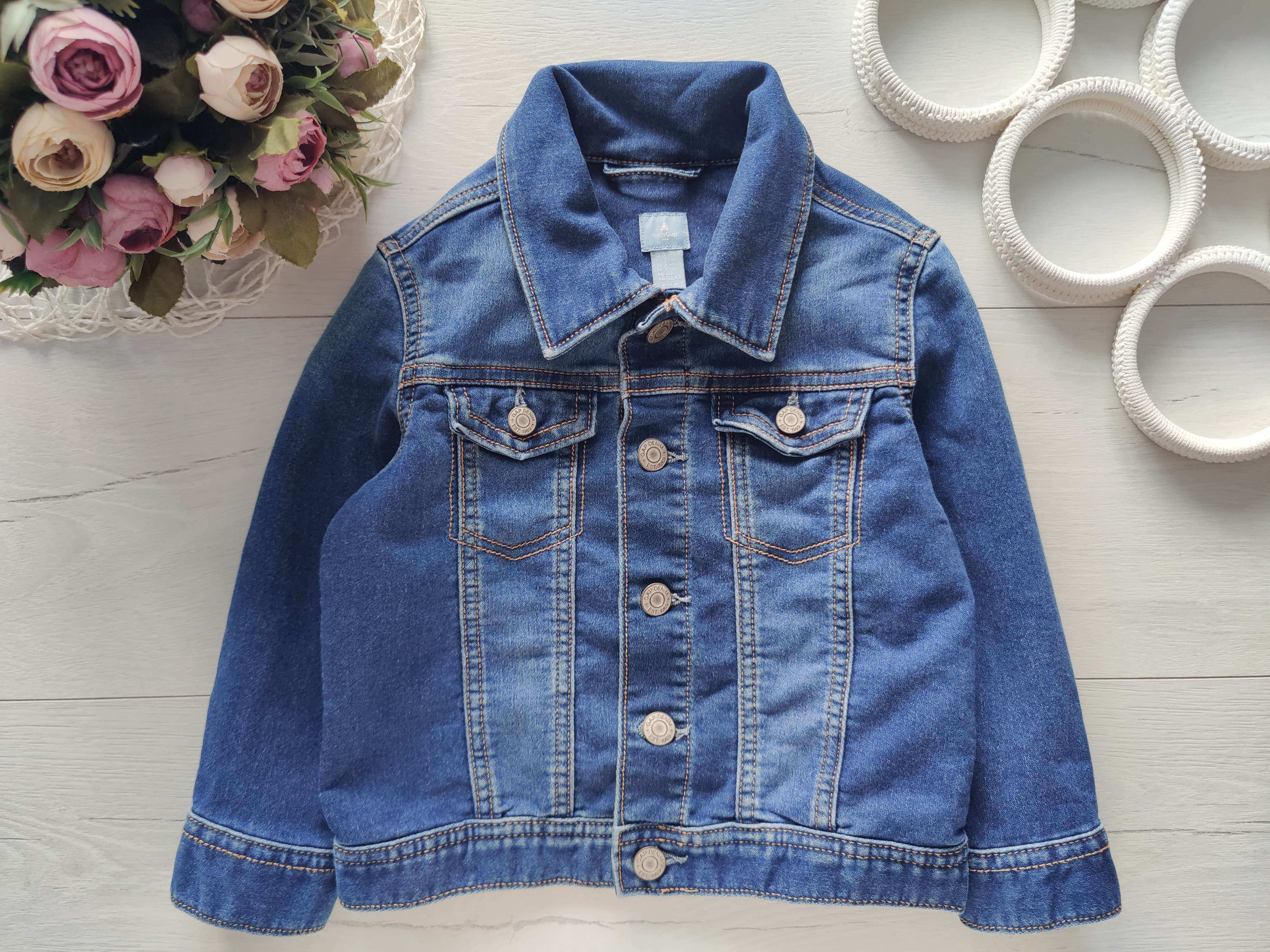 3 роки, зріст 100 М'яка дитяча джинсовка