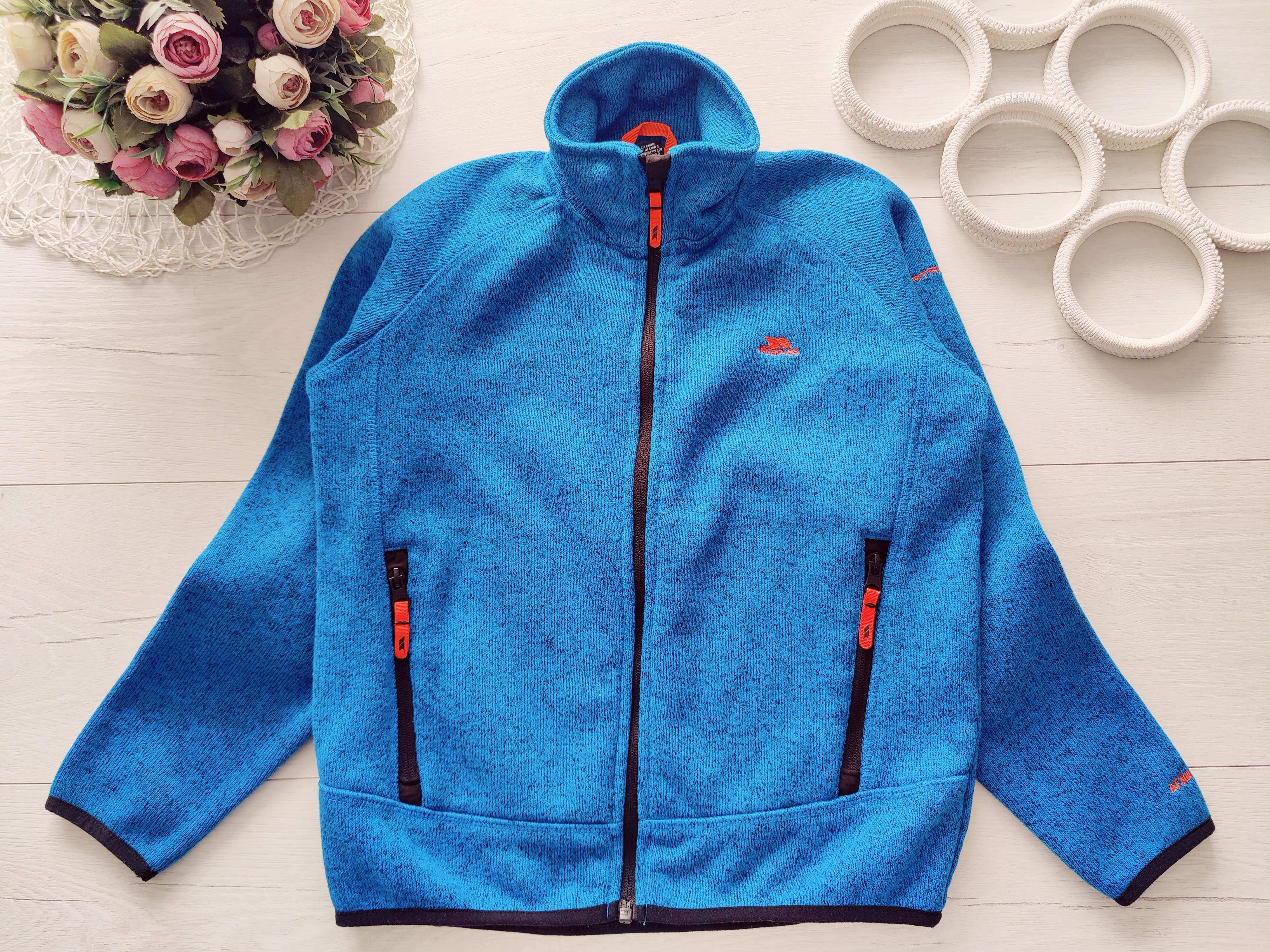 9,10 років, зріст 134,140 Тепла кофта на блискавці на флісі
