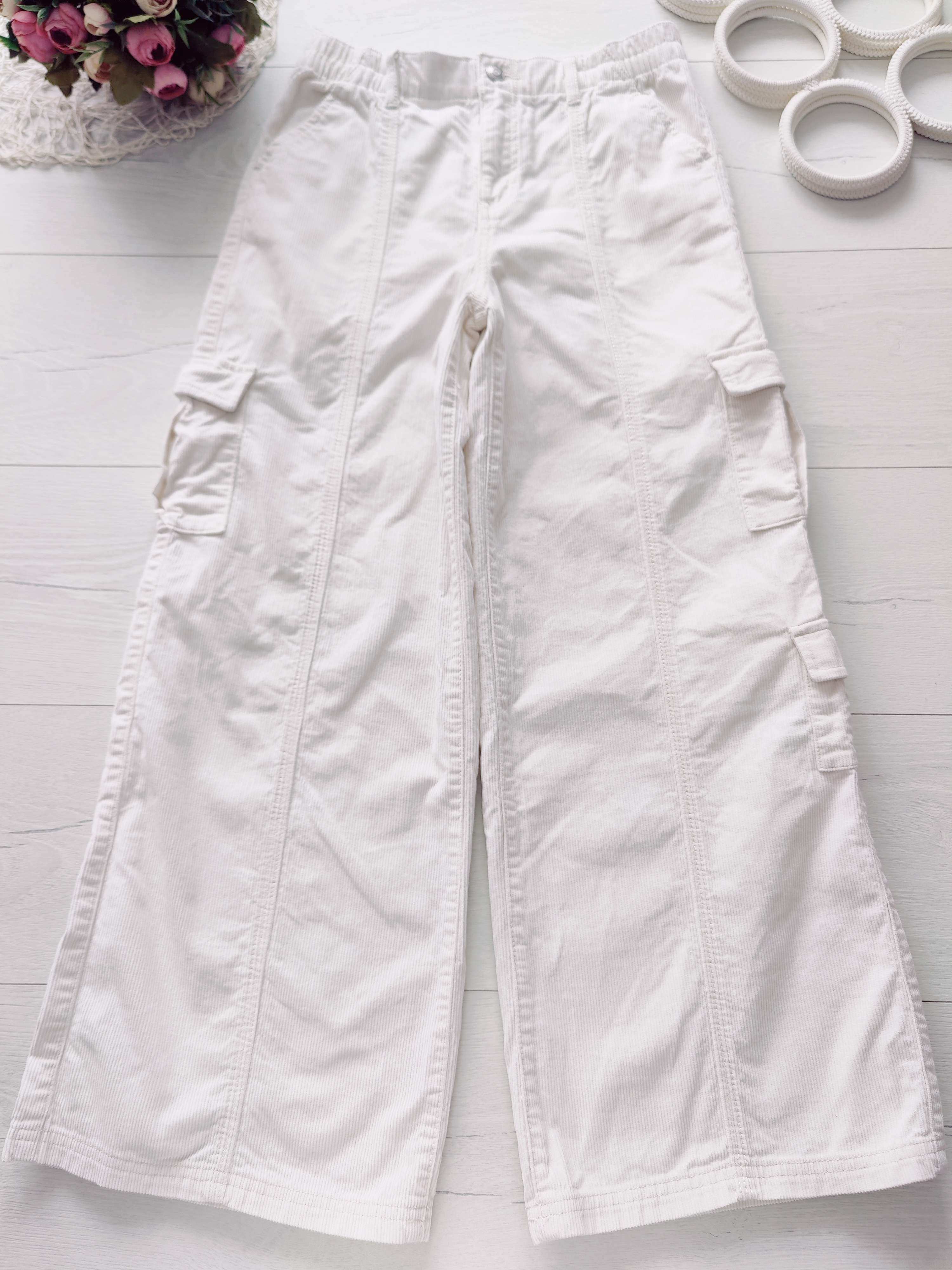 11,12 років, зріст 152 Штани широкі вельвет