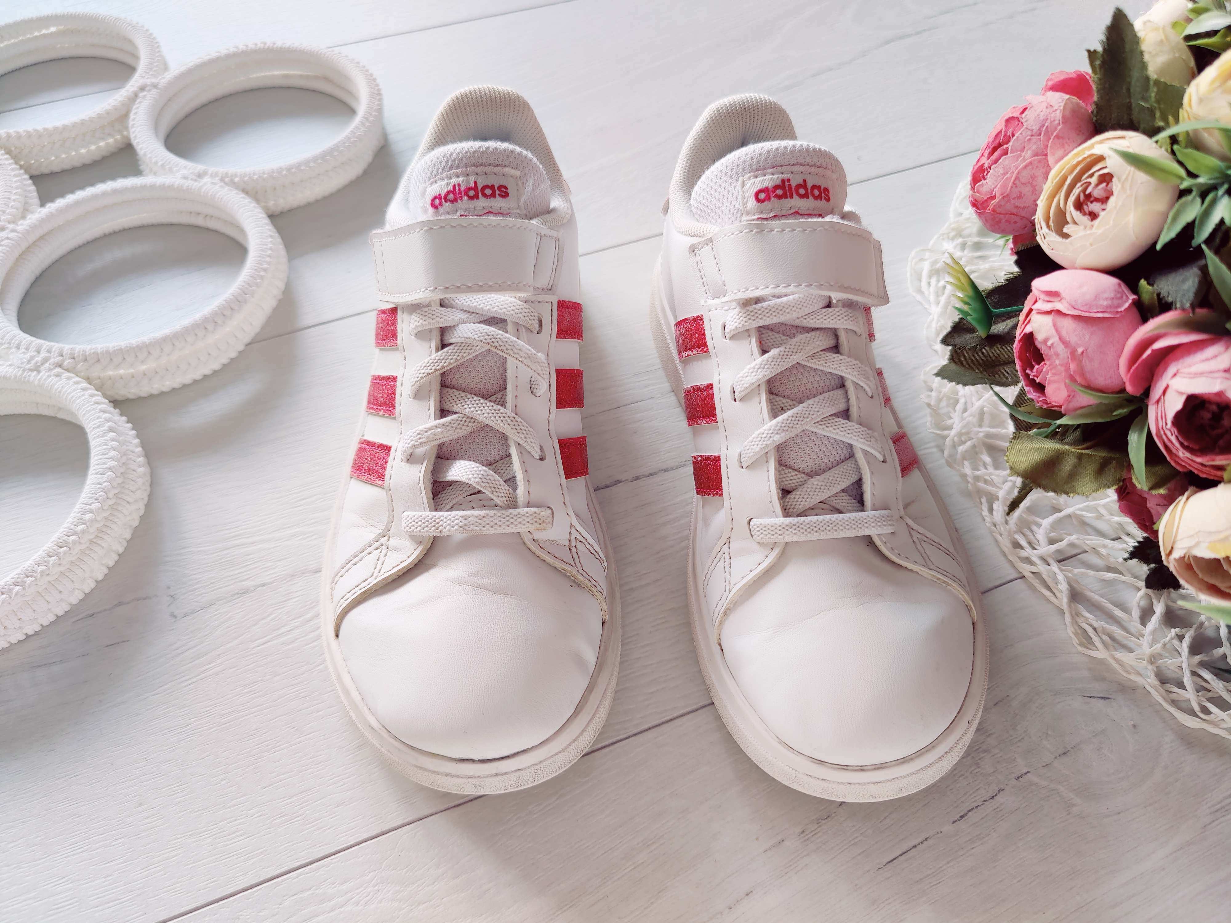 32 (21 см) Шкіряні кросівки на липучках+ гумки