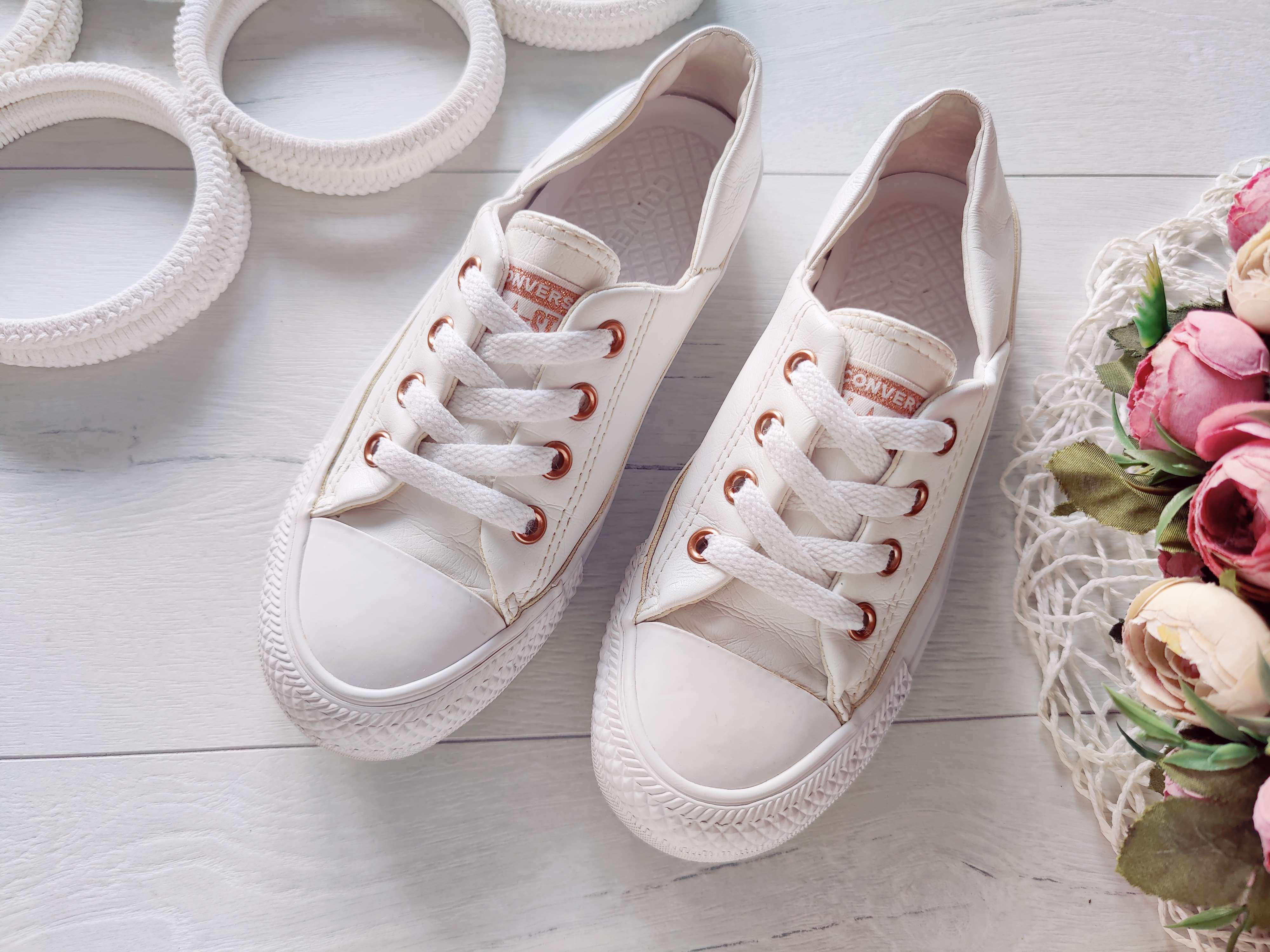 35 (22-23 см) Фірмові шкіряні кеди