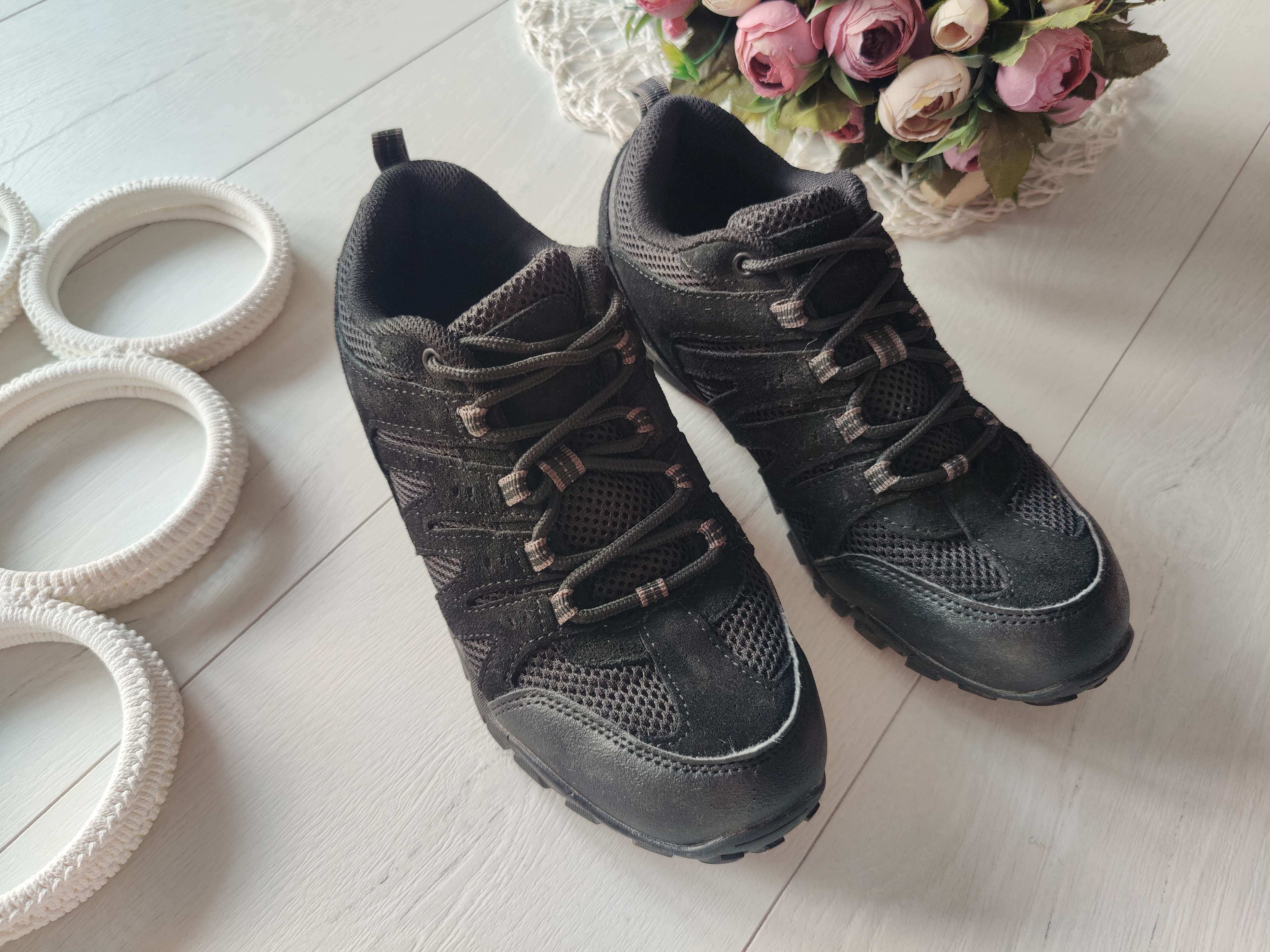 37 (24,5 см) Замшеві демі кросівки