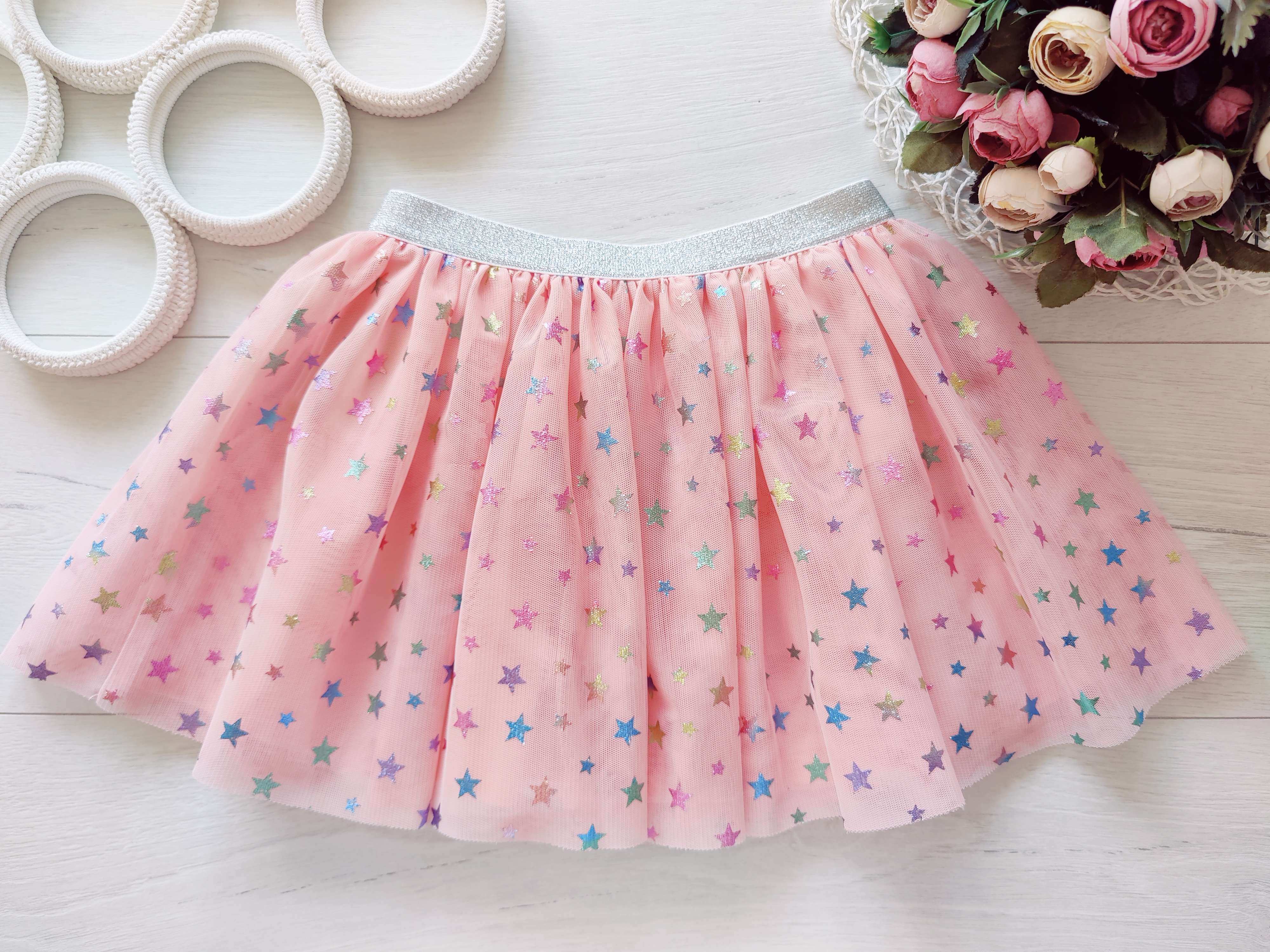 6 років, зріст 116 Спідниця в зірках