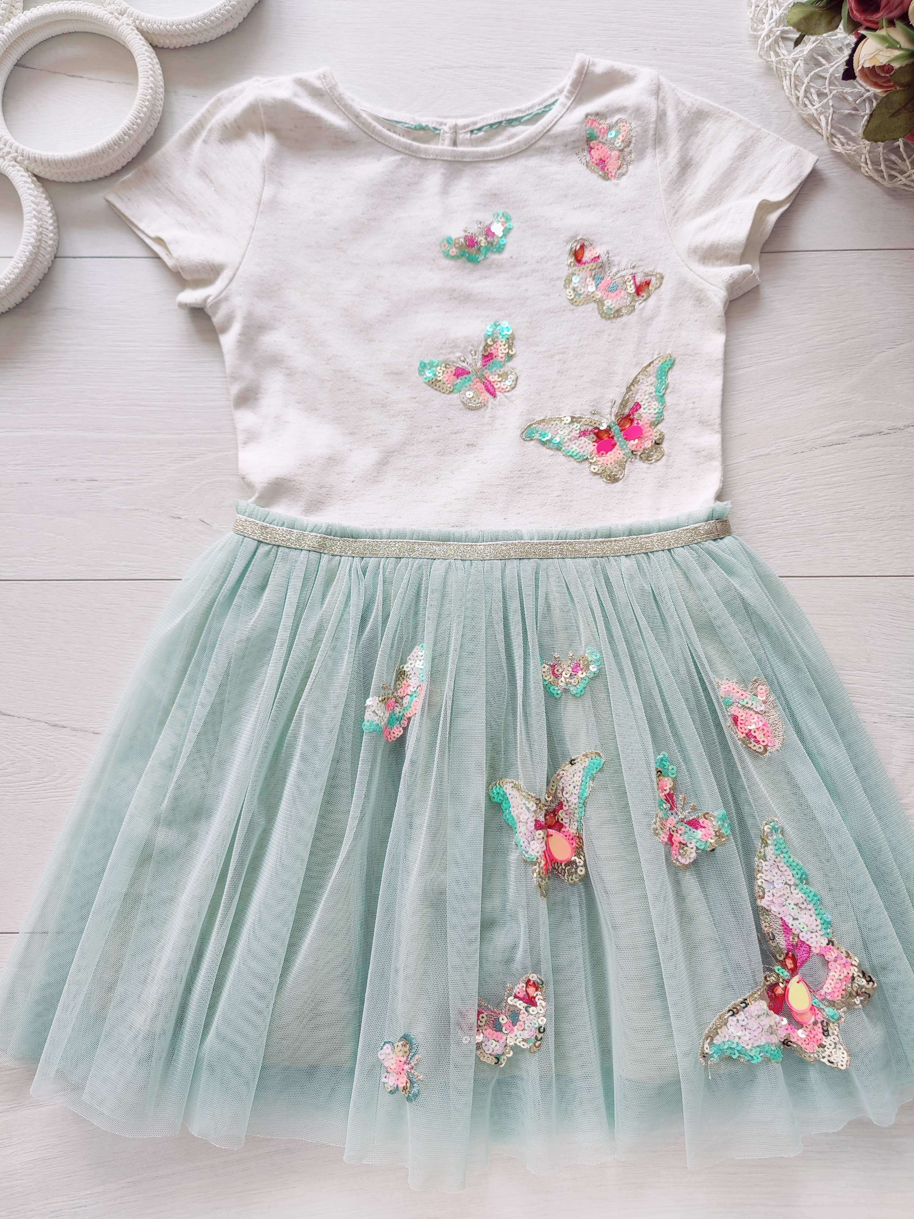 5,6 років, зріст 110,116 Сукня для дівчинки ошатна