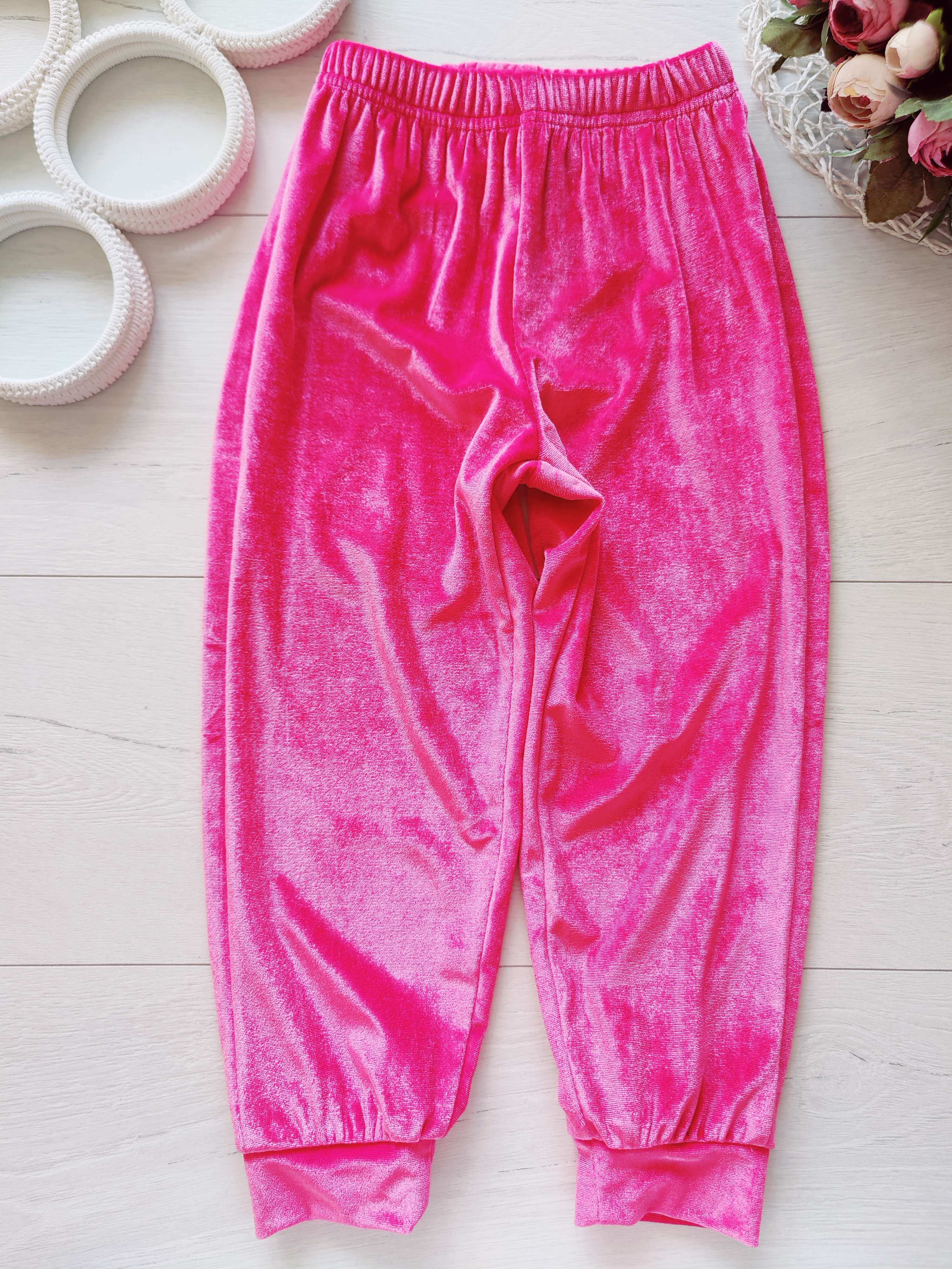 4 роки, зріст 104 Рожеві вільні штани для дівчинки