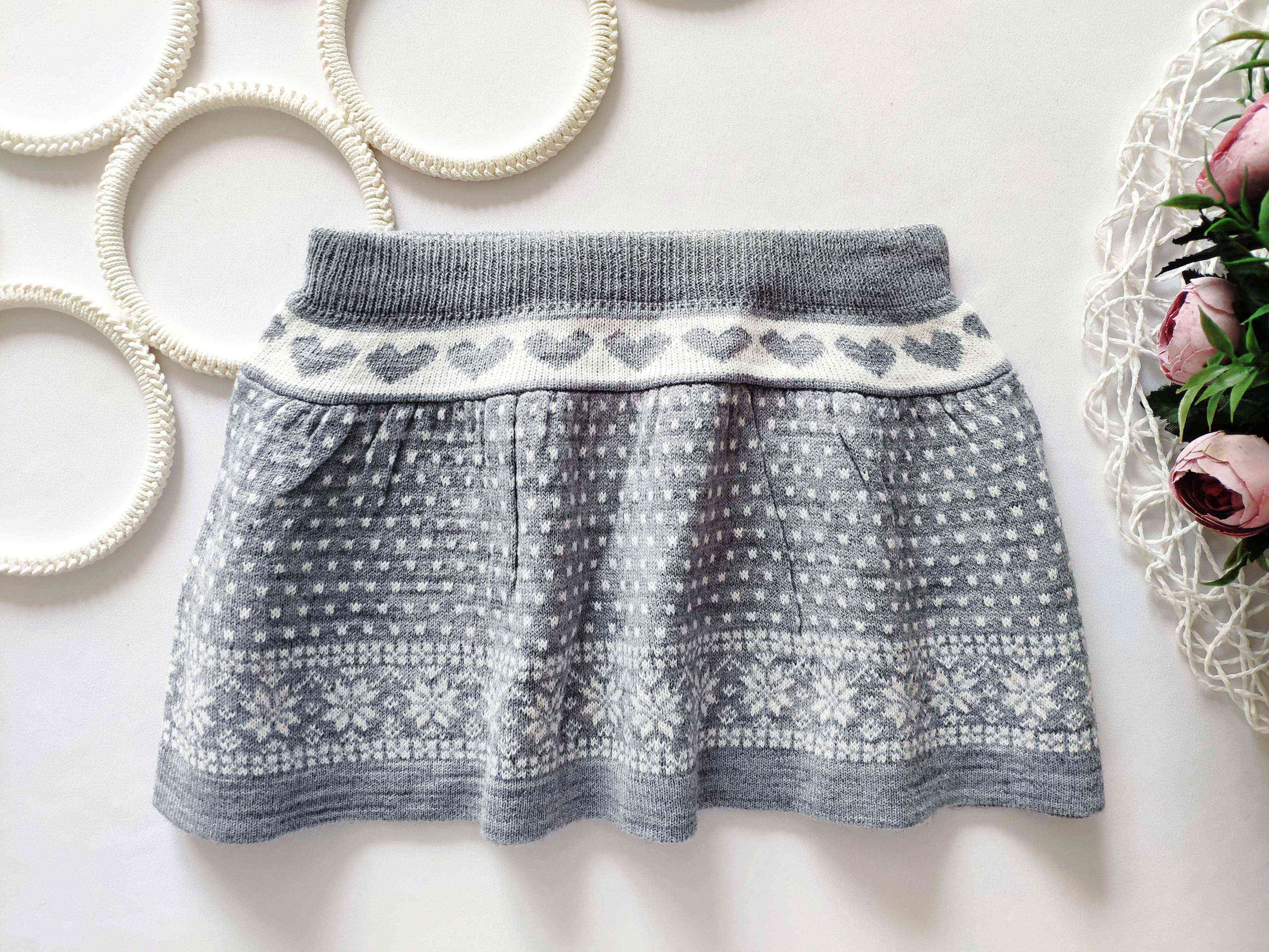 18\24 міс, зріст 92 Тепла спідниця дівчинці