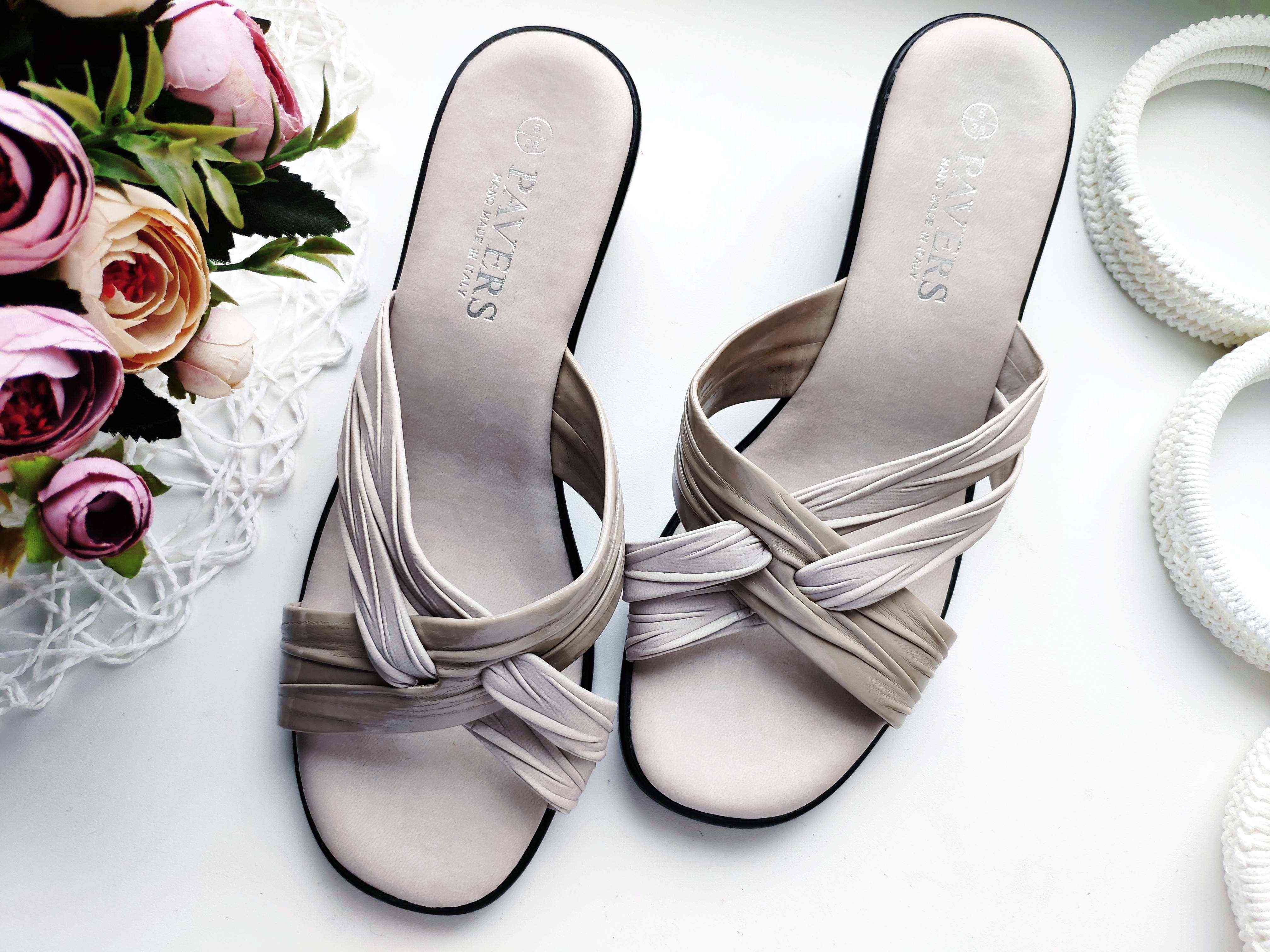 36 (23,5 см) Новые итальянские шлепанцы