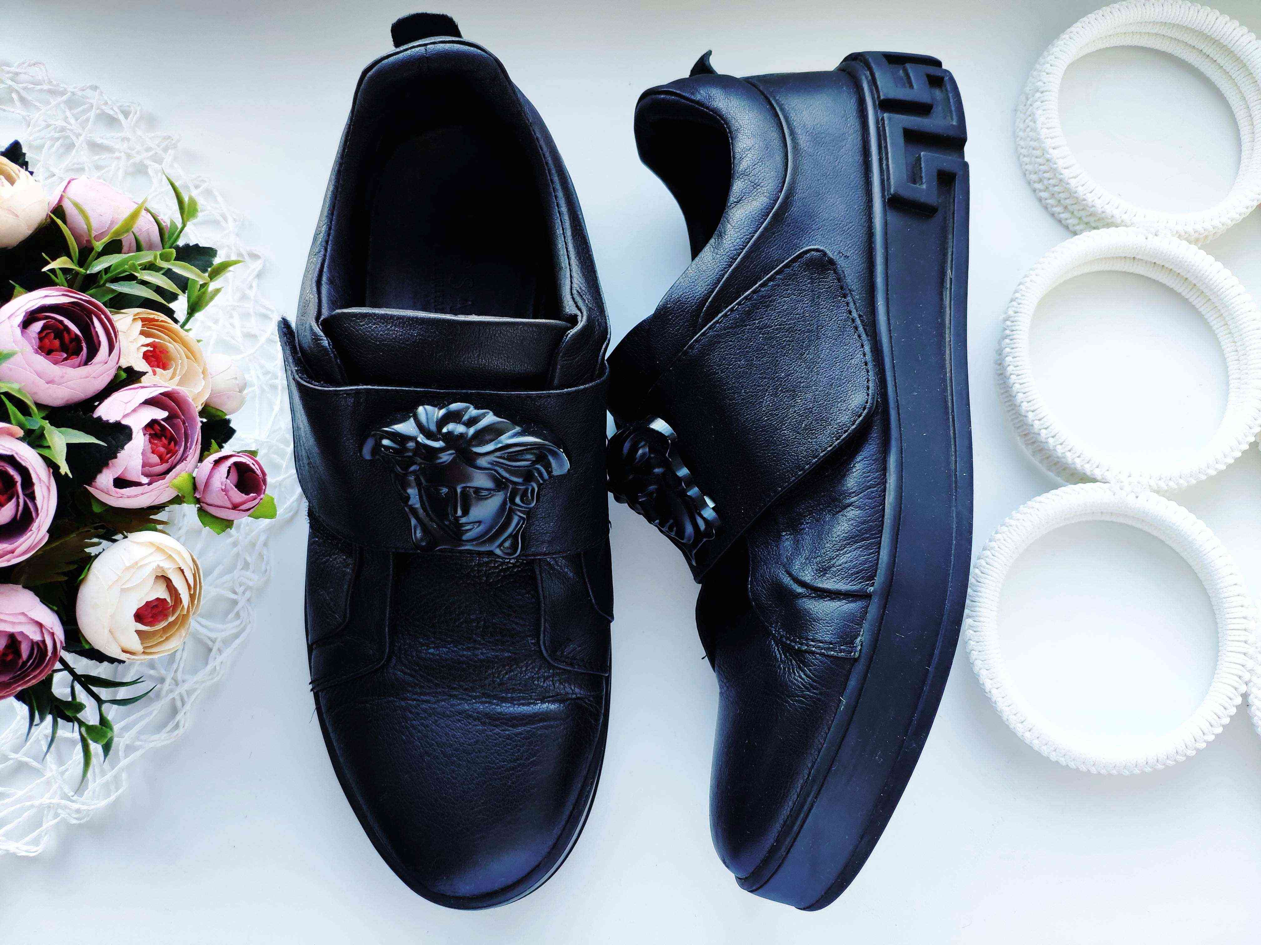 44 (29 см) Італія! Оригінал! Шкіряні чоловічі туфлі