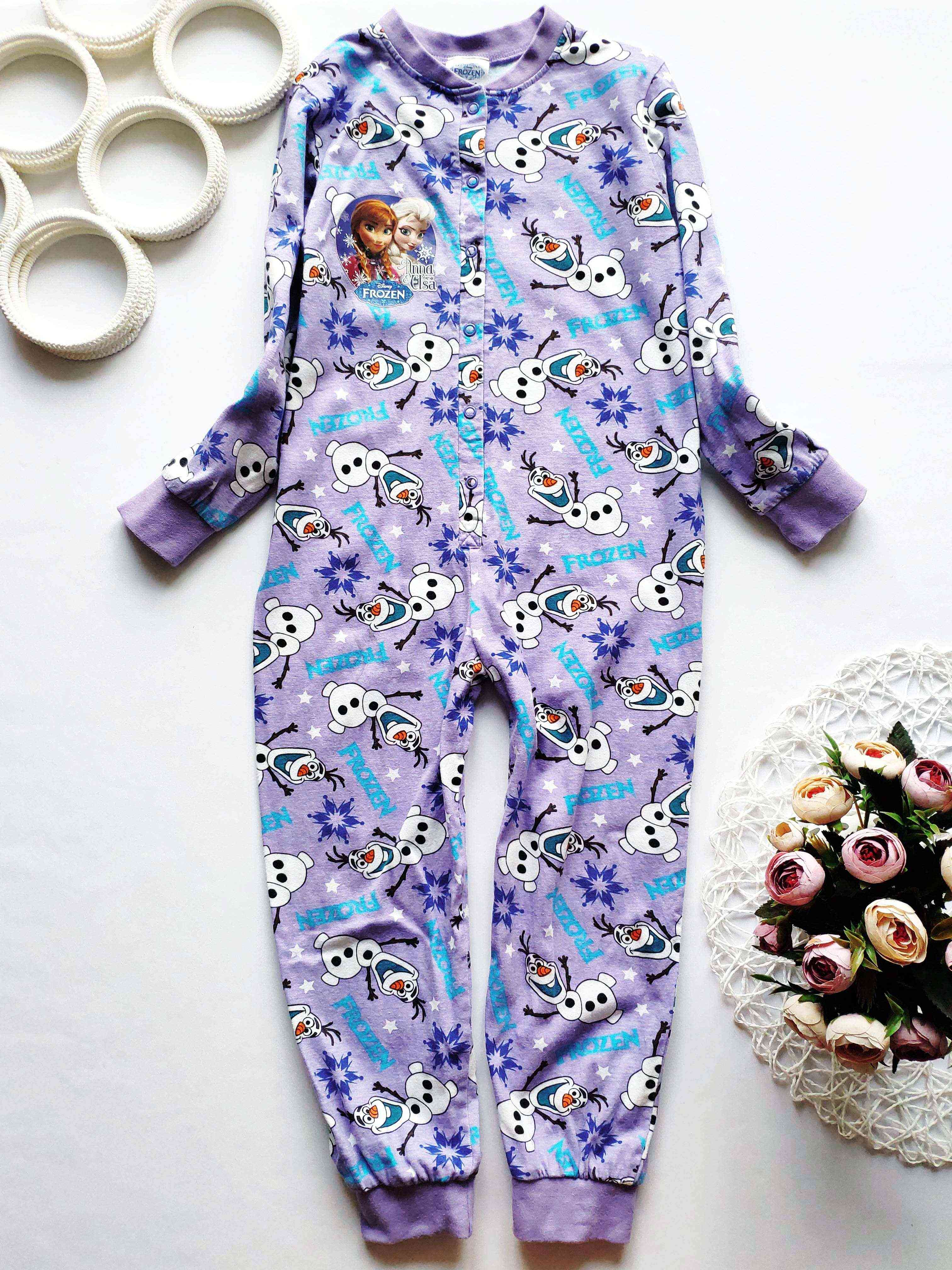 5,6 років, зріст 116 Сліп для дівчинки Фроузен