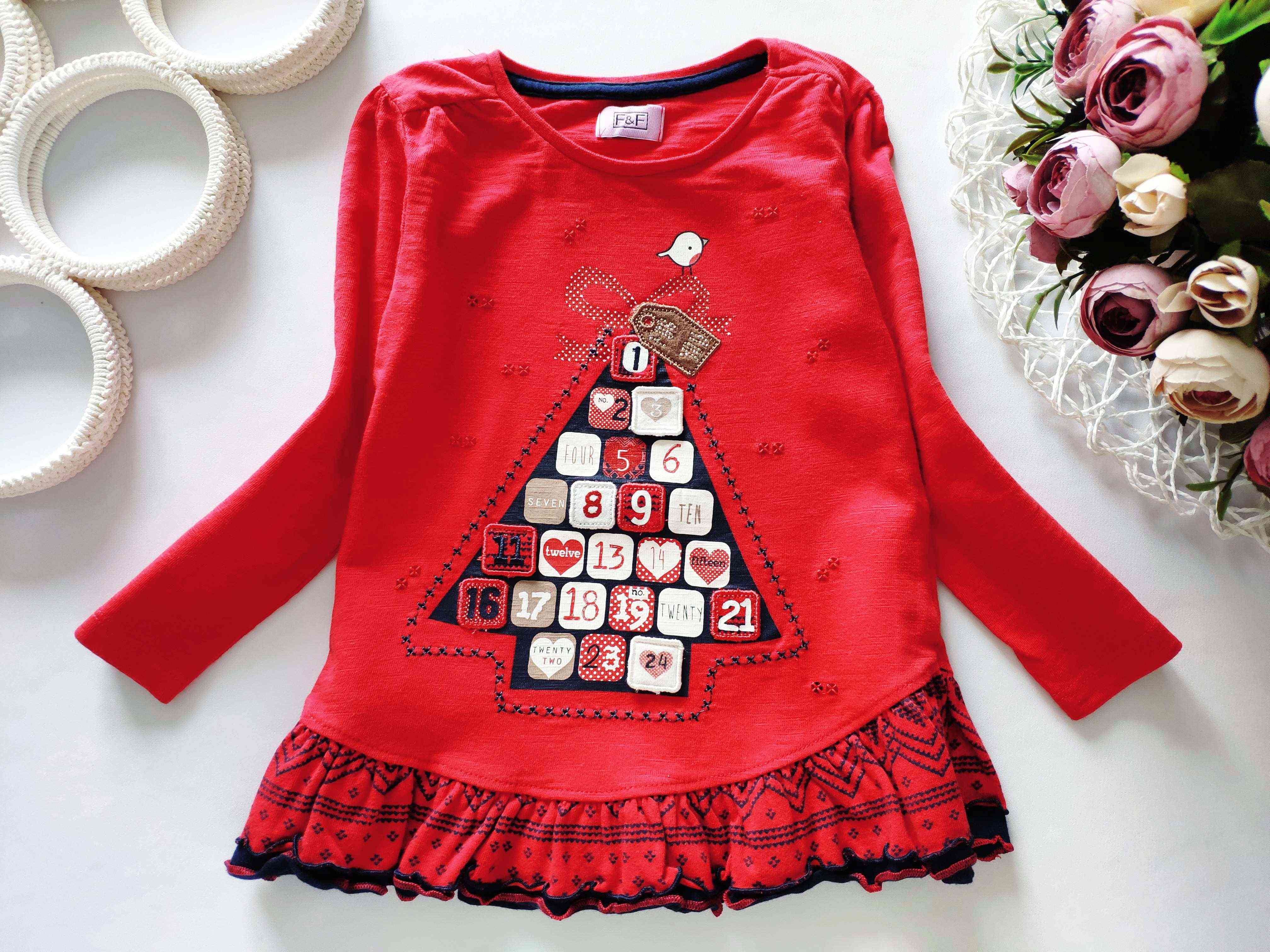 1,5\2 роки, зріст 92 Лонгслів для дівчинки