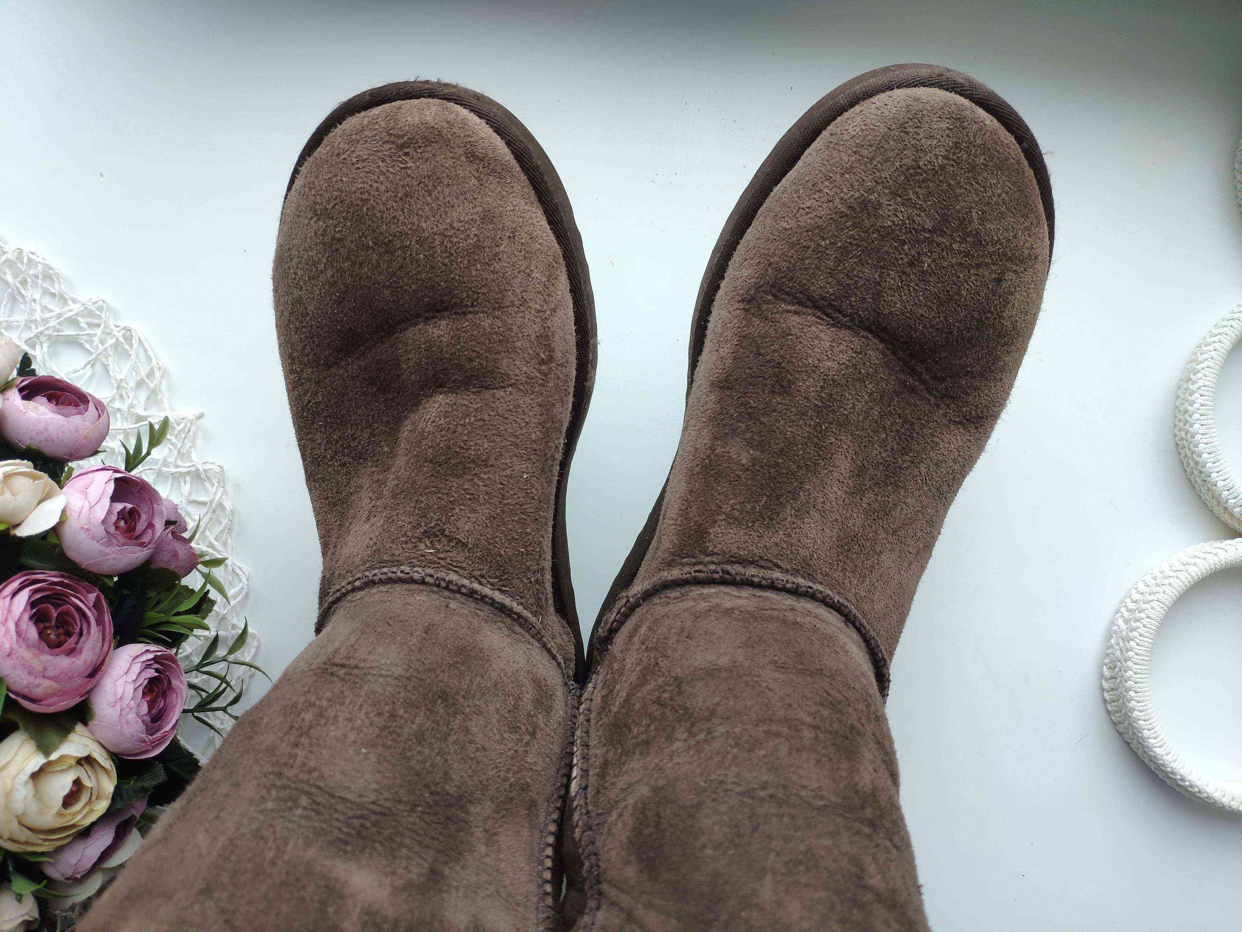 40 (25,5 см) Натуральні зимові уггі