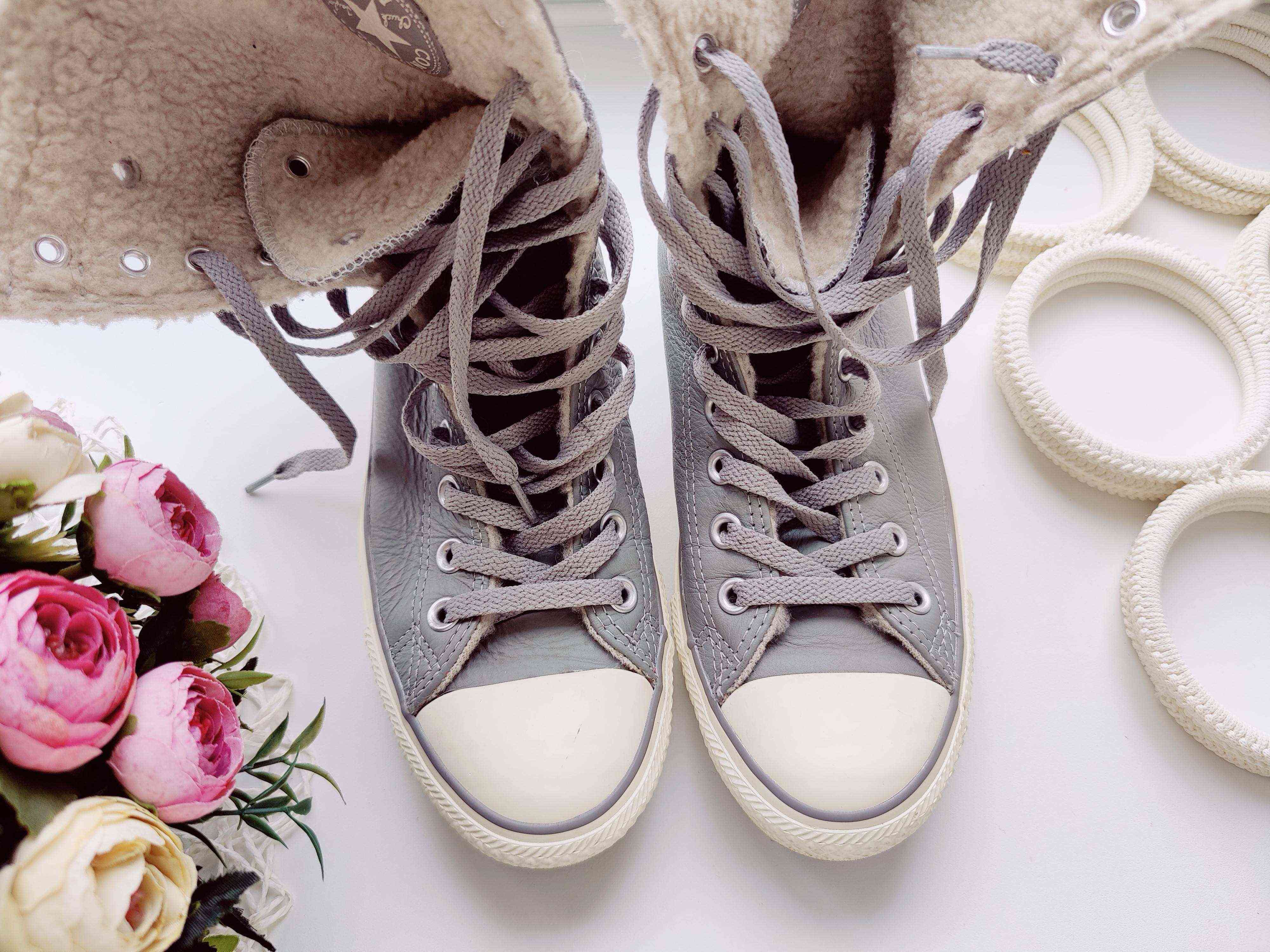 39 (25 см) Шкіряні хайтопи