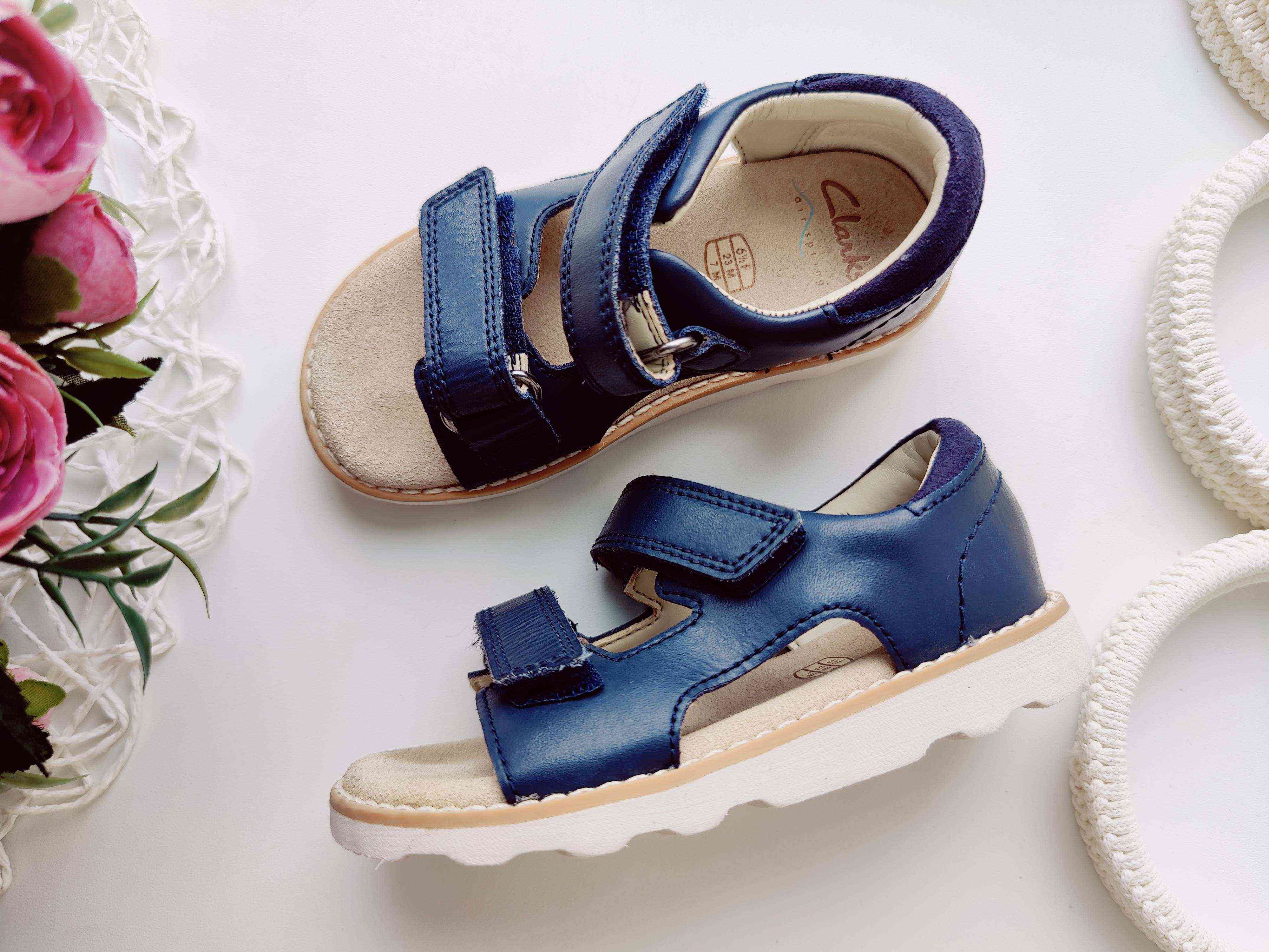 23 (14,5 см) Кожаные босоножки