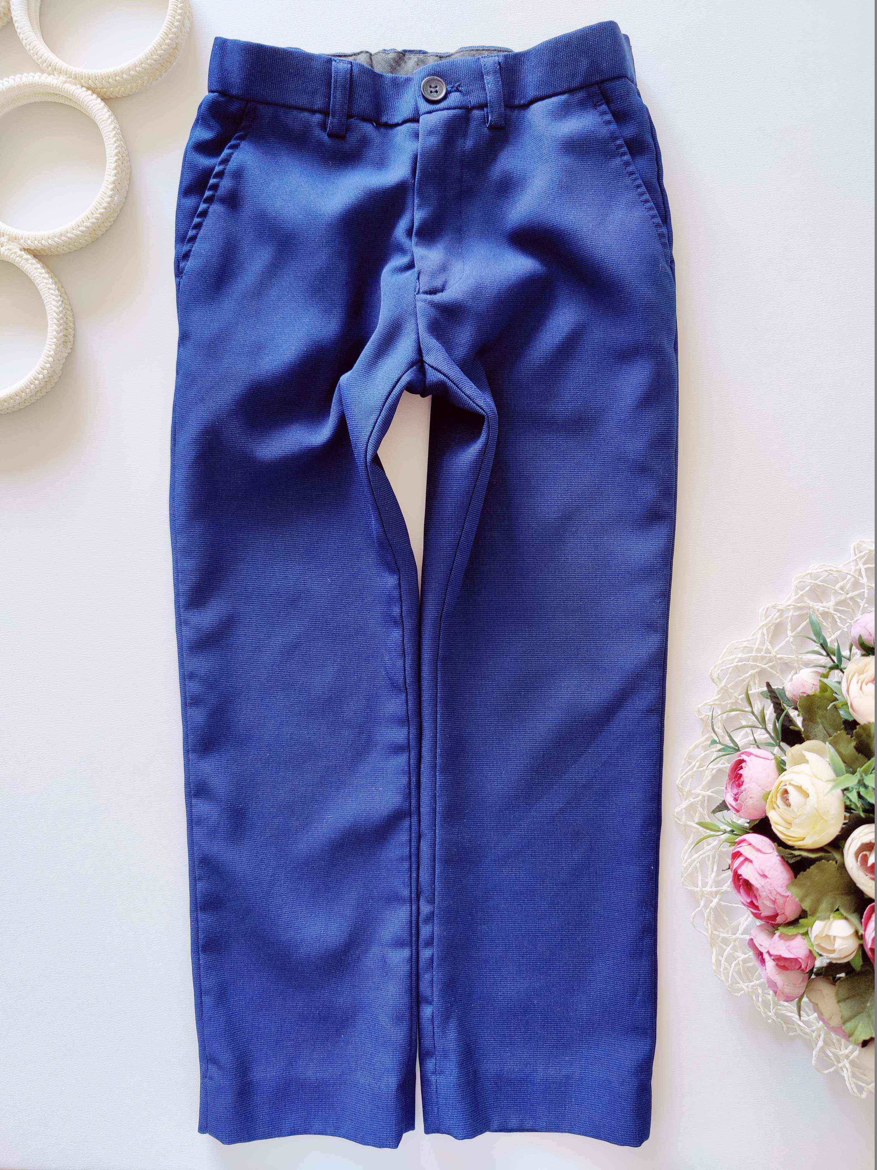 6 років, зріст 116 Сині дитячі штани