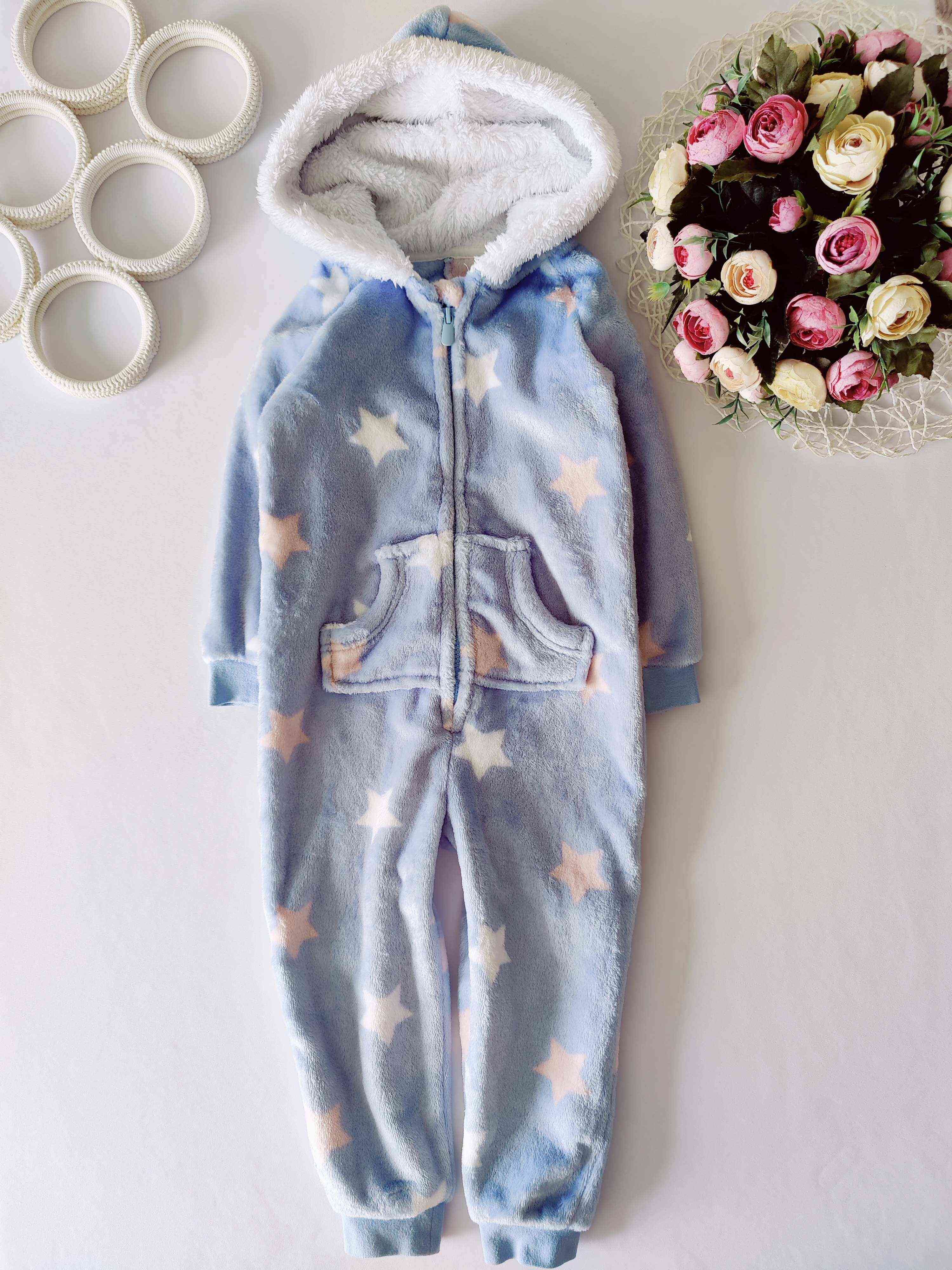 2,3 роки, зріст 92,98 Махровий чоловічок у зірках