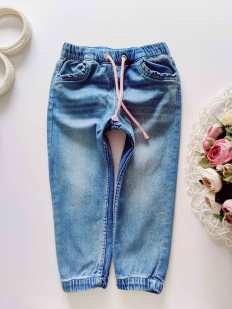 1,5,2 года, рост 92 Стрейчевые джинсы на резинке