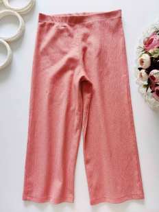 5,6 лет, рост 110,116 Свободные брюки кюлоти