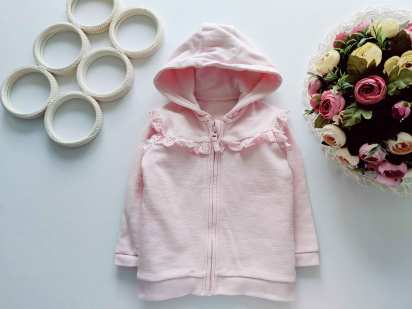 9,12 мес, рост 74,80 Теплая кофта на флисе