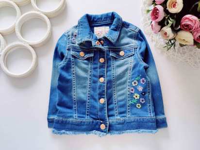 12,18 мес, рост 86 Джинсовка для девочки