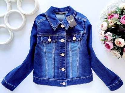 6,7 лет, рост 116,122 Новая детская джинсовка