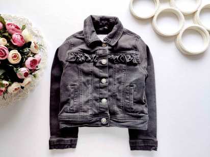 6 лет, рост 116 Стейчевая джинсовка