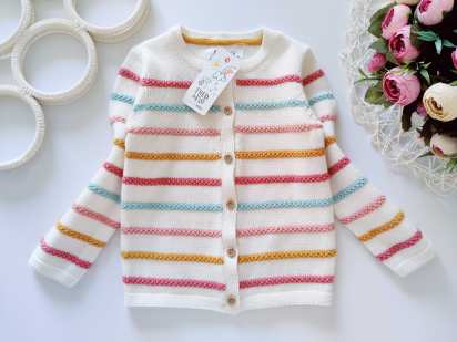 9,12 мес, рост 80 Новая теплая детская кофта