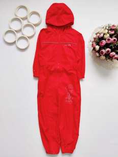 5,6 лет, рост 116 Комбинезон- дождевик
