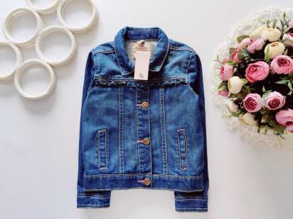 4,5 лет, рост 104,110 Новая джинсовка