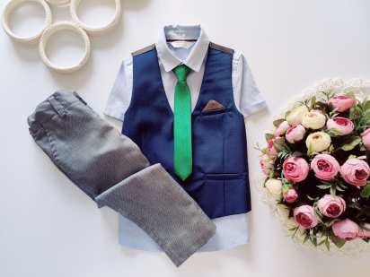 2,3 роки, зріст 98 Ошатний брючний костюм