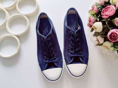 42-43 (27 см) Кеди з прогумованим носком