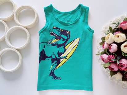 2,3 роки, зріст 98 Майка з динозавром