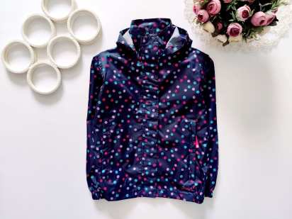 7,8 лет, рост 122,128 Ветровка для девочки