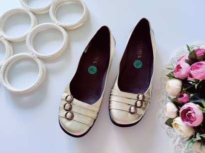 39-40 (26 см) Шкіряні туфлі