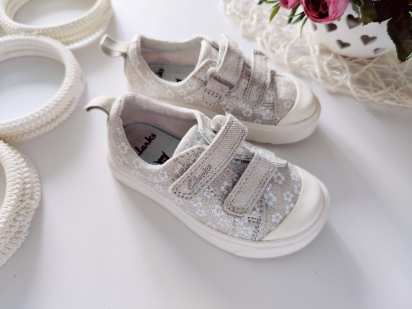 21 (13 см) Блискучі кеди для дівчинки