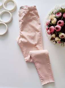 10,11 лет, рост 146 Красивые штаны, цвет пудры