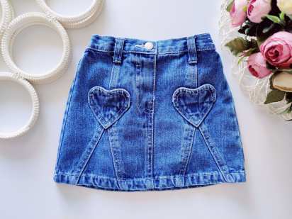 12,18 міс зріст 86 Джинсова спідниця